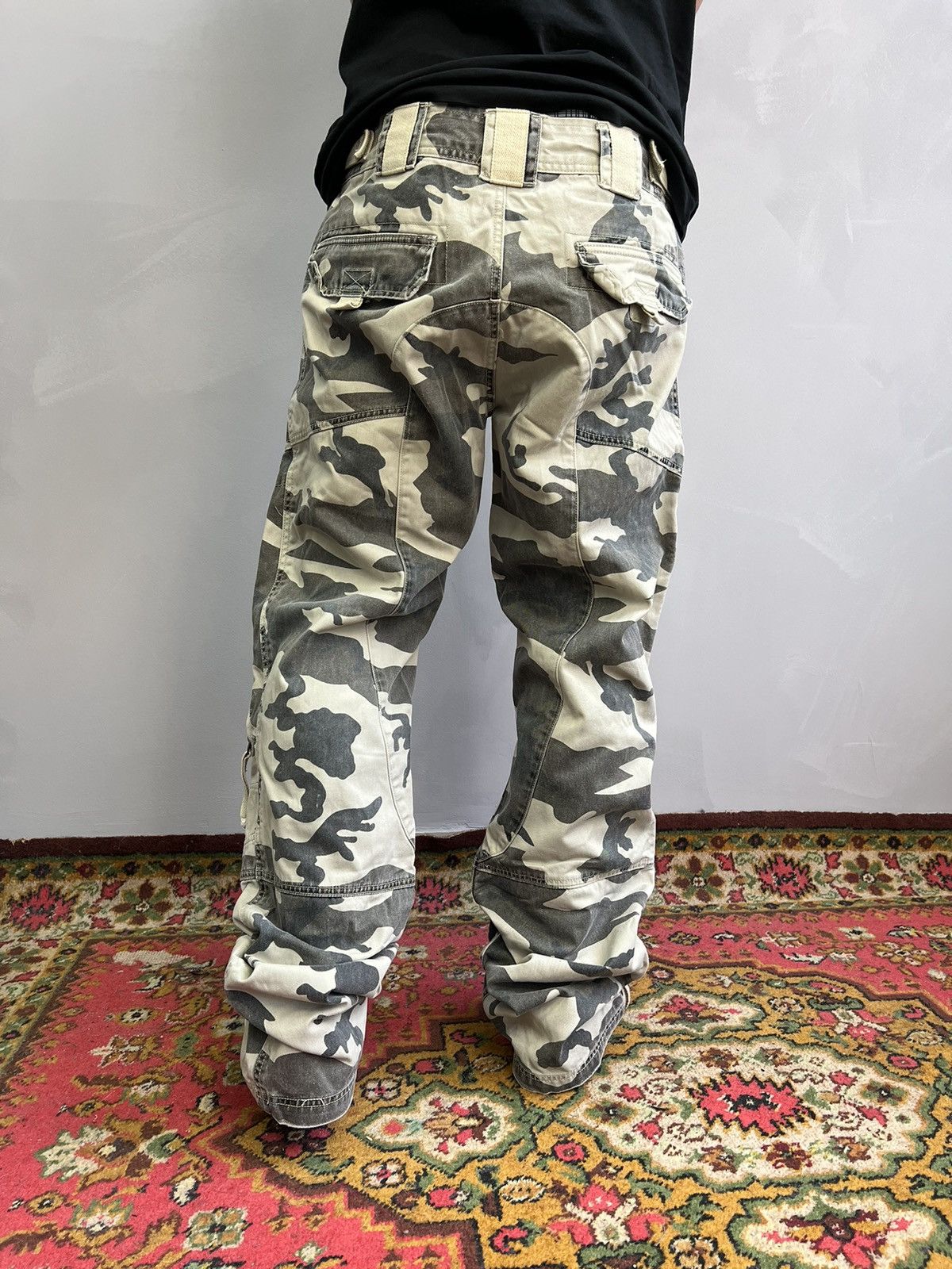 Hysteric Glamour × If Six Was Nine VTG Rick Owens Junya Watanabe Style Stone Washed Jeans Size US 33 - 11 Thumbnail
