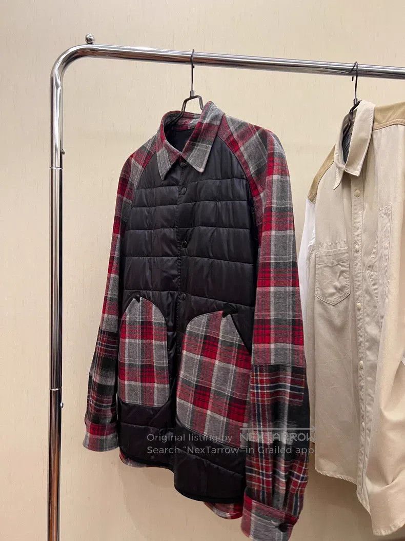 Junya Watanabe JUNYA WATANABE Patchwork Checkered Shirt Size US L / EU 52-54 / 3 - 1 Thumbnail