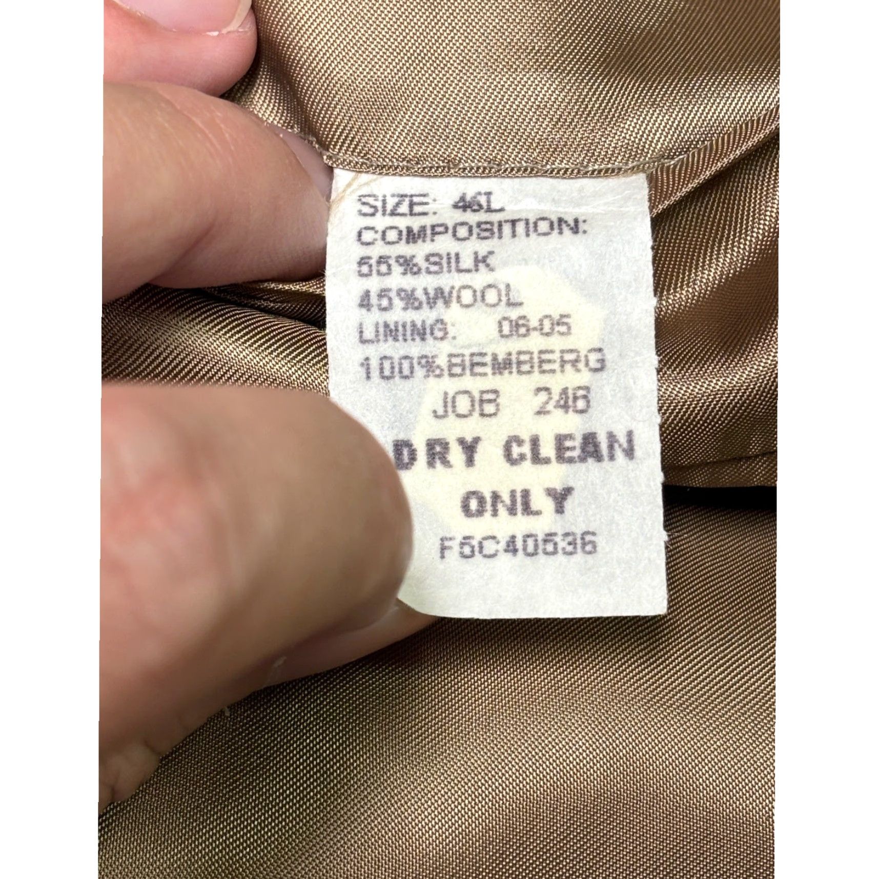 Jos. A. Bank VINTAGE? No. Size 46R - 7 Thumbnail