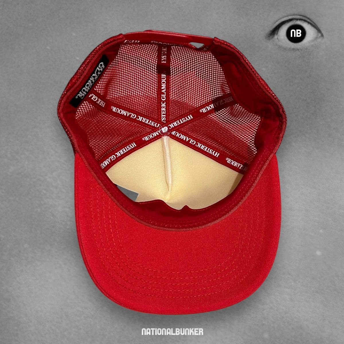 Hysteric Glamour „Hell“ Girl Cap Red