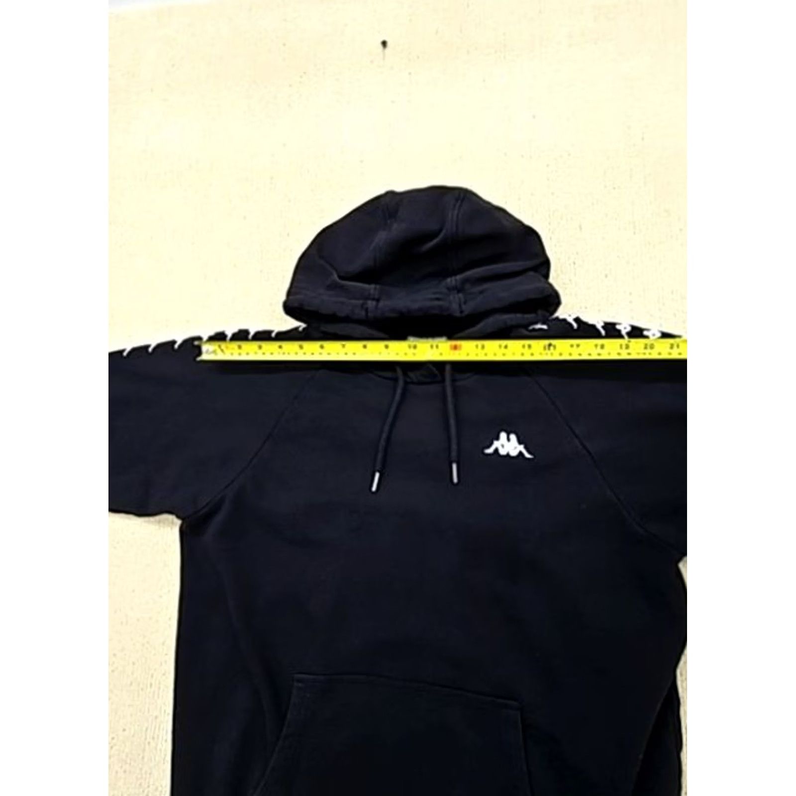 Kappa Kappa Men’s Black Pullover Hoodie Large Logo Year - Size US L / EU 52-54 / 3 - 5 Thumbnail