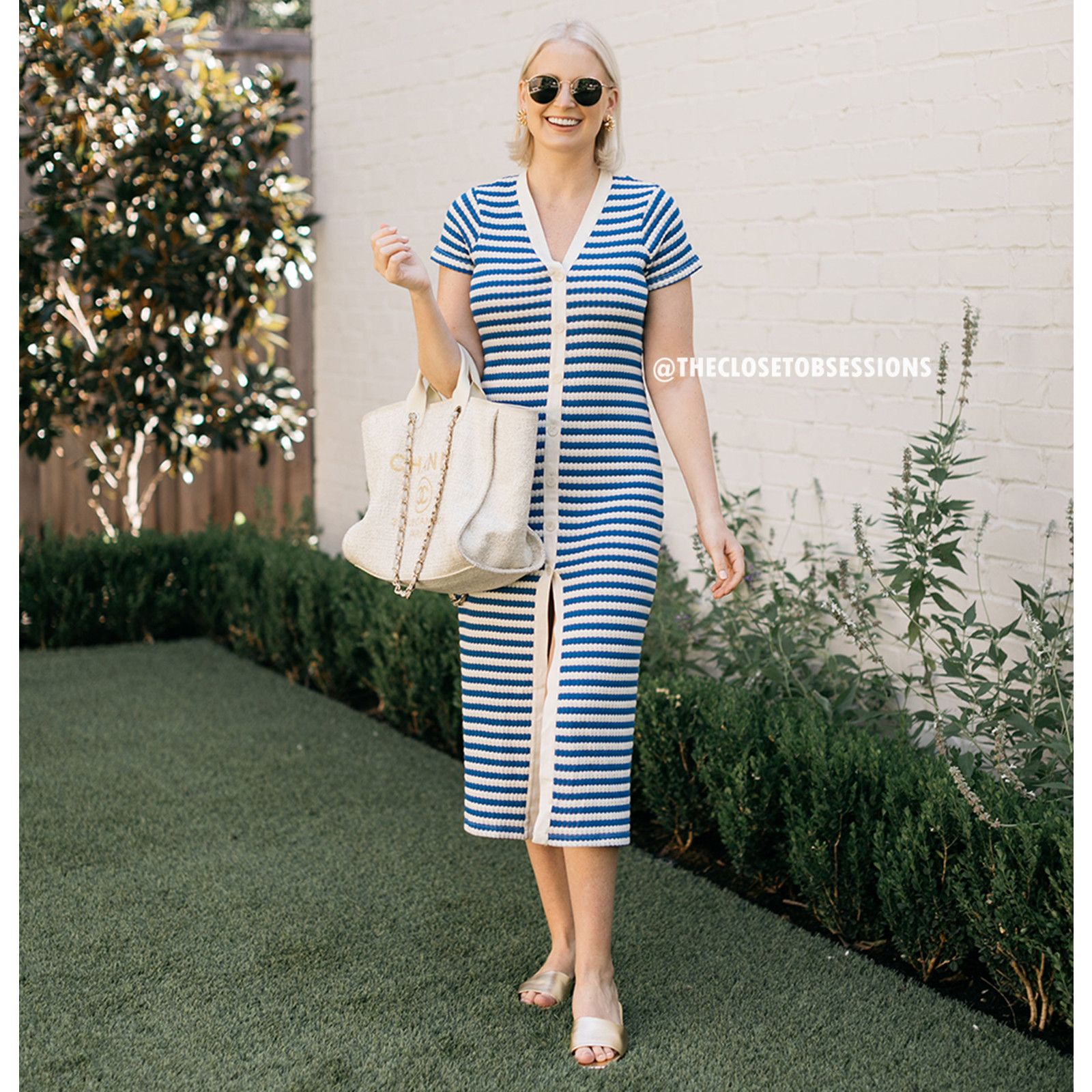 Mango BLOGGER FAVE!!! MANGO Knit Midi Dress NWT Size L / US 10 / IT 46 - 14 Thumbnail