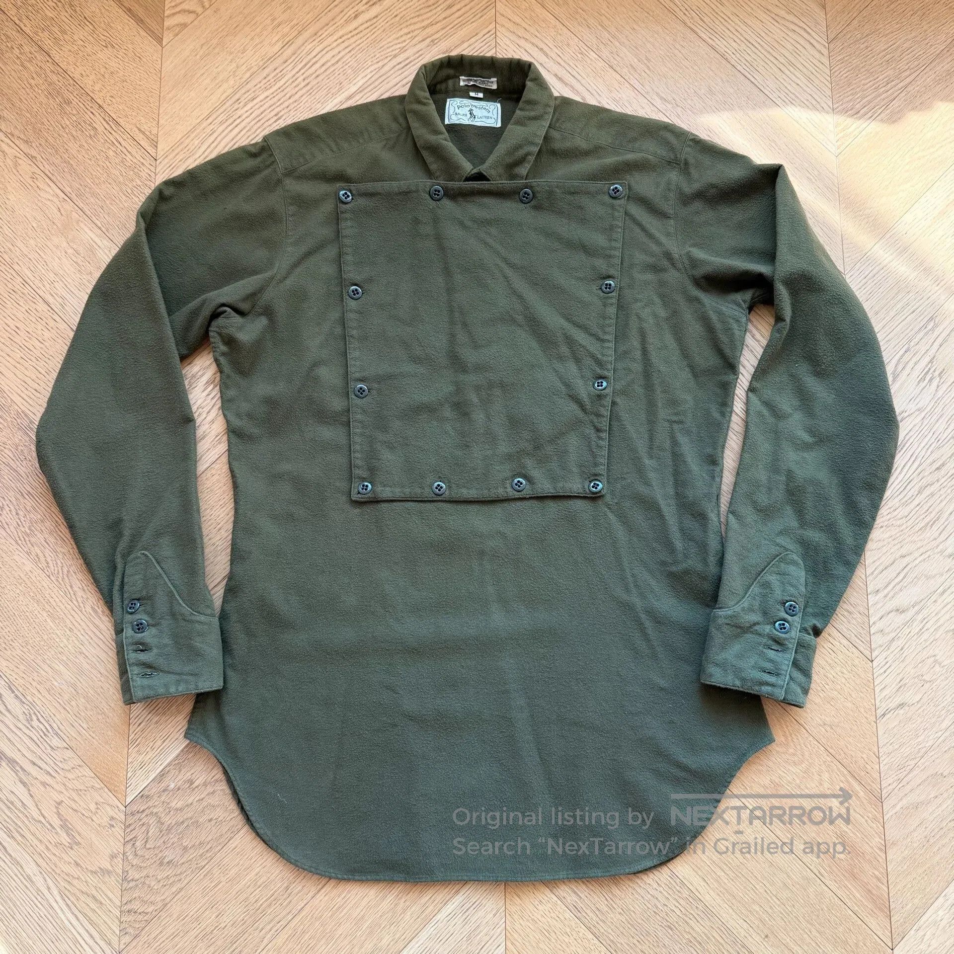 RLX Ralph Lauren Vintage Western Bib Shirt. Size US M / EU 48-50 / 2 - 1 Thumbnail