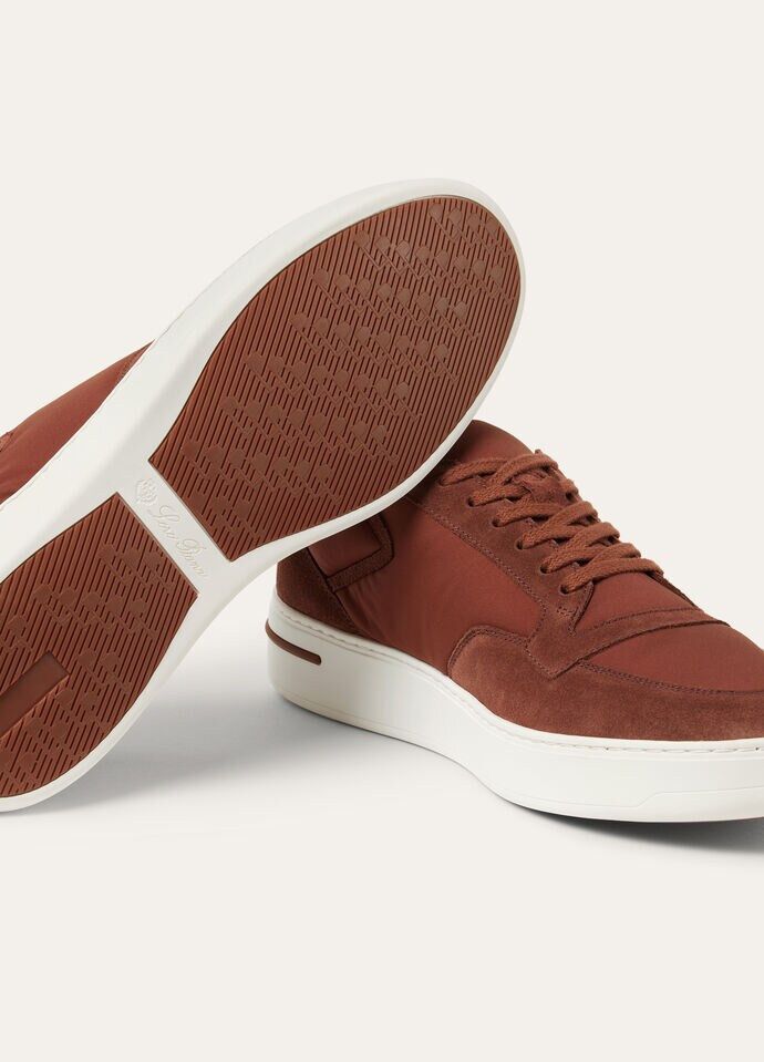 Loro Piana o1srvl11e0825 Low-Top Sneakers in Burgundy Size US 10 / EU 43 - 5 Thumbnail