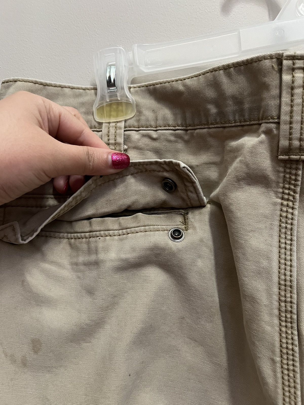 Carhartt × Vintage Vintage Carhartt Thrashed Cargo Pants Size US 38 / EU 54 - 8 Thumbnail