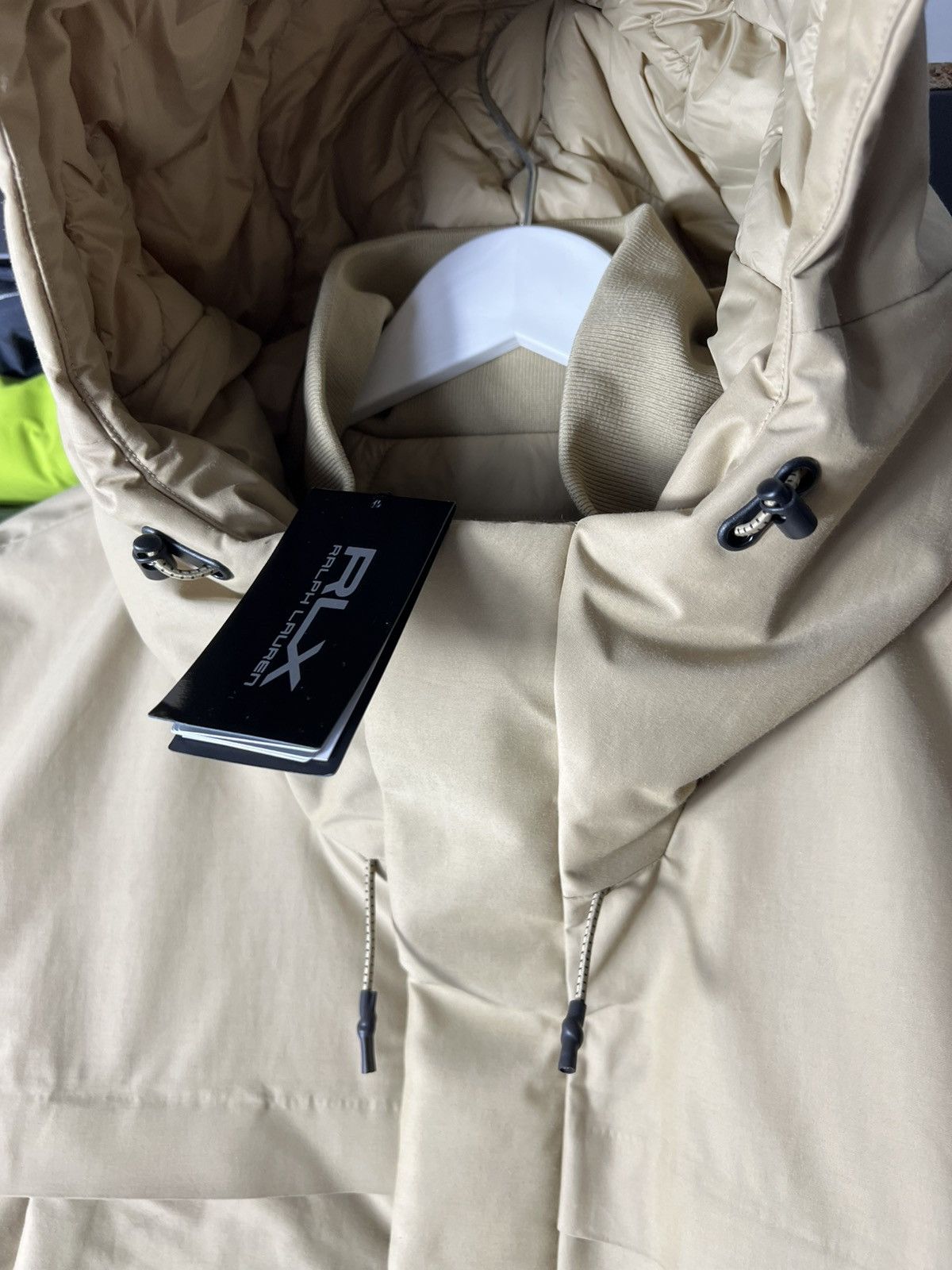 Polo Ralph Lauren 🧥 NWT RLX Ralph Lauren Water-Repellent Faille Hooded Jacket Size US XXL / EU 58 / 5 - 14 Thumbnail
