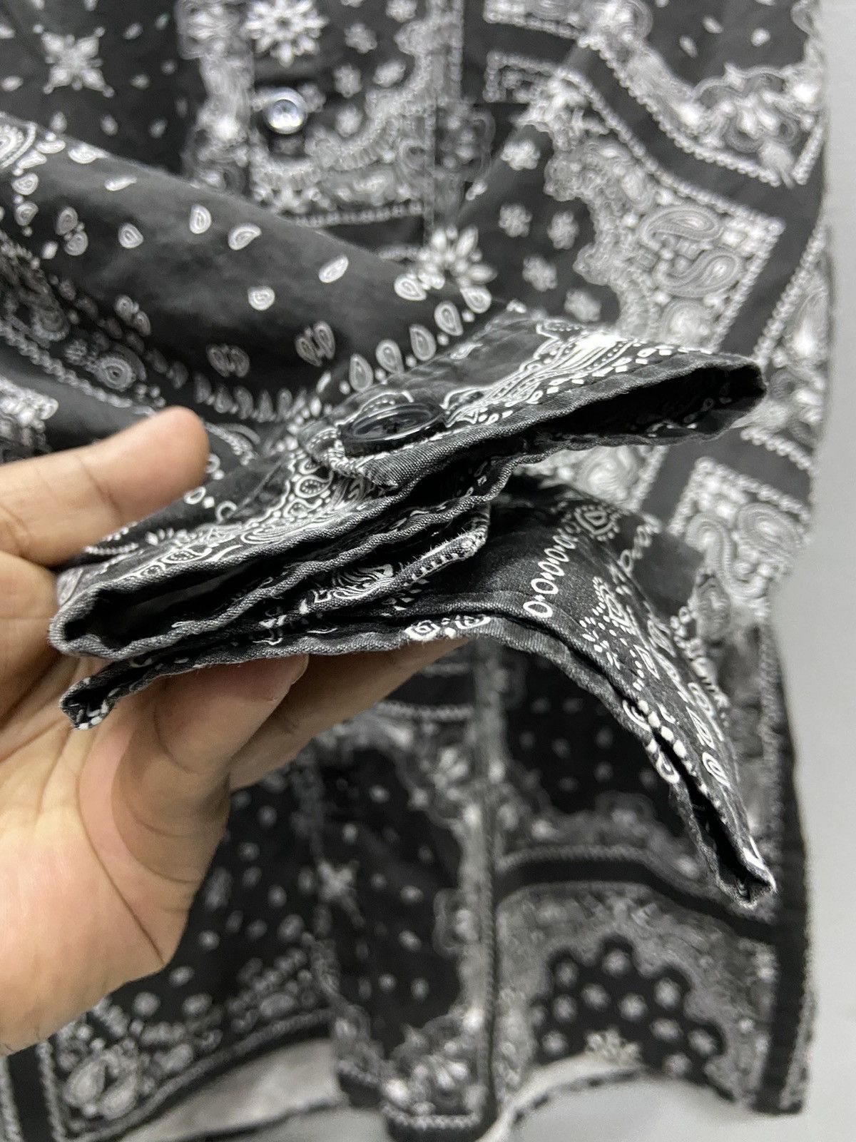 Japanese Brand FULL GLOW BANDANA BUTTON UP SHIRT INSPIRED KAPITAL Size US M / EU 48-50 / 2 - 6 Thumbnail