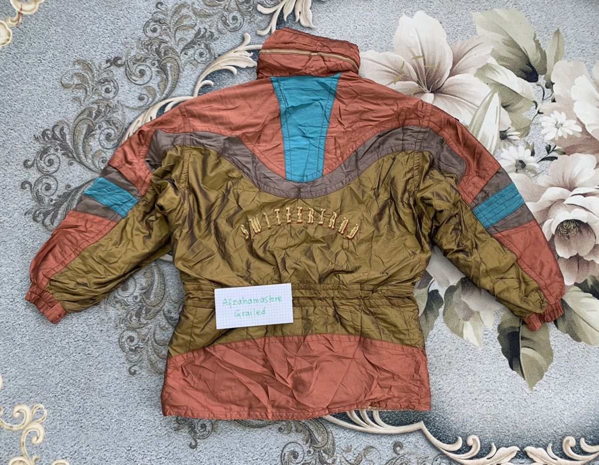 Descente × Vintage Vtg Descente Switzerland Suisse Ski Team Multicolour Jacket Size US L / EU 52-54 / 3 - 2 Thumbnail