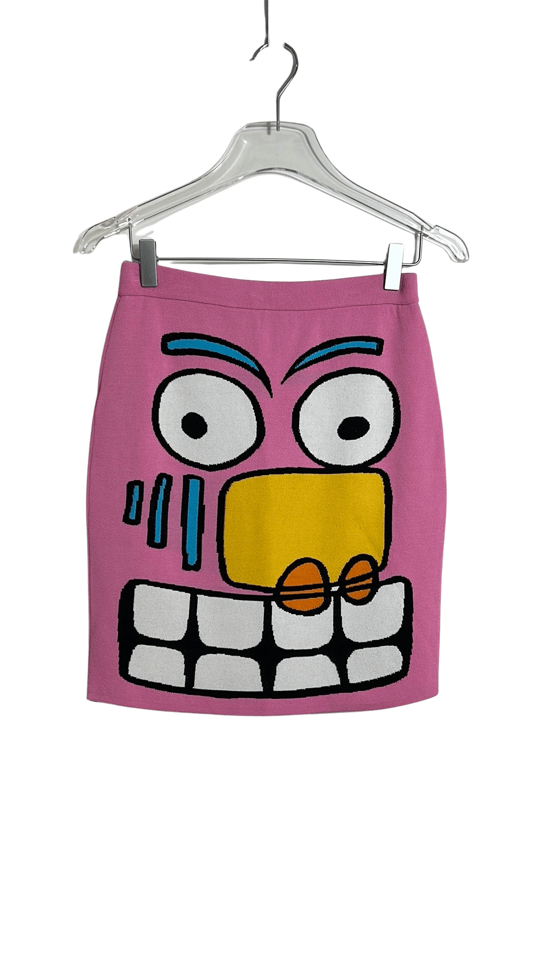 Jeremy Scott JEREMY SCOTT S/S 2016 FACE SKIRT Size 28" / US 6 / IT 42 - 2 Thumbnail