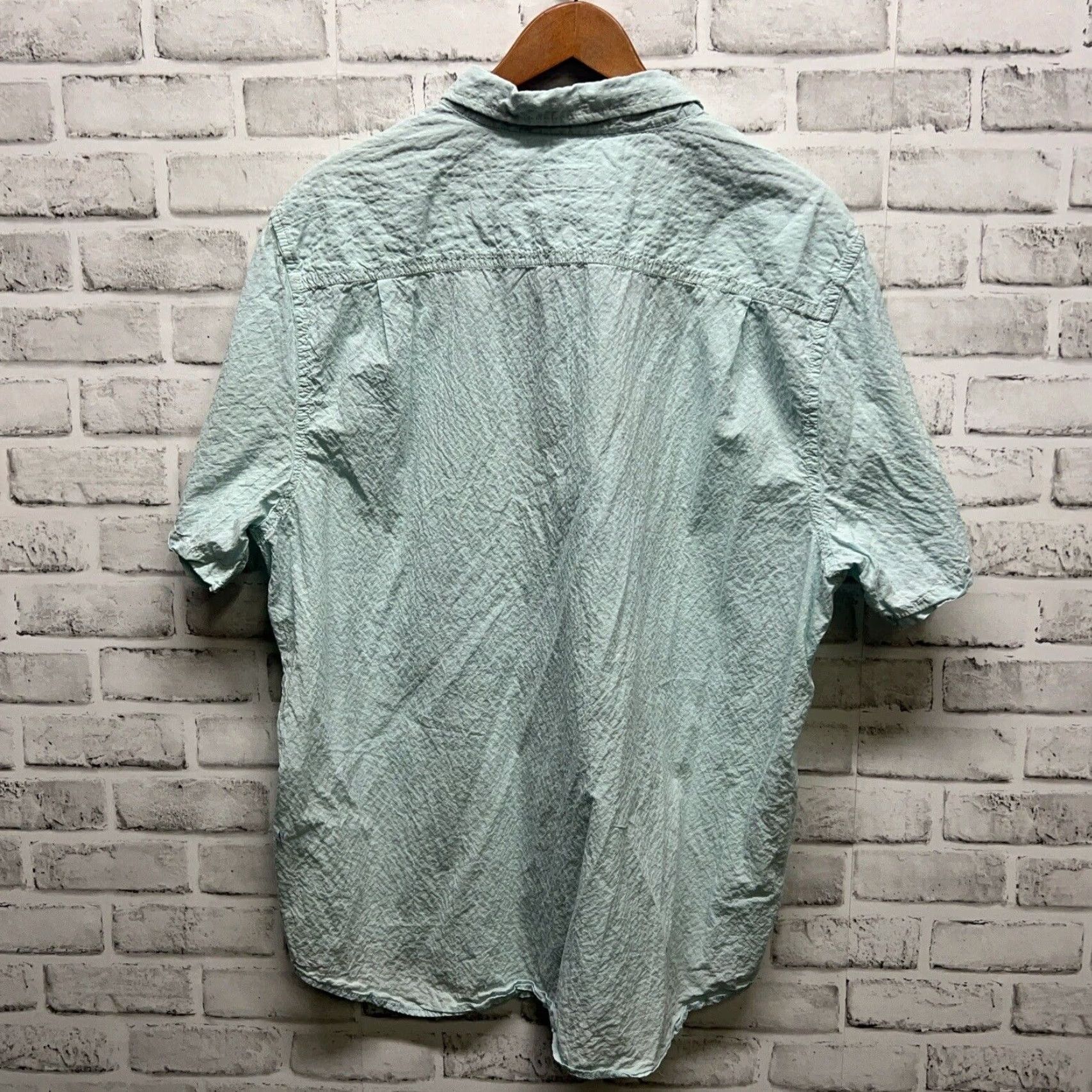Tommy Bahama Tommy Bahama Blue Hawaiian Shirt Mens XL Short Sleeve Button-Up Size US XL / EU 56 / 4 - 4 Thumbnail