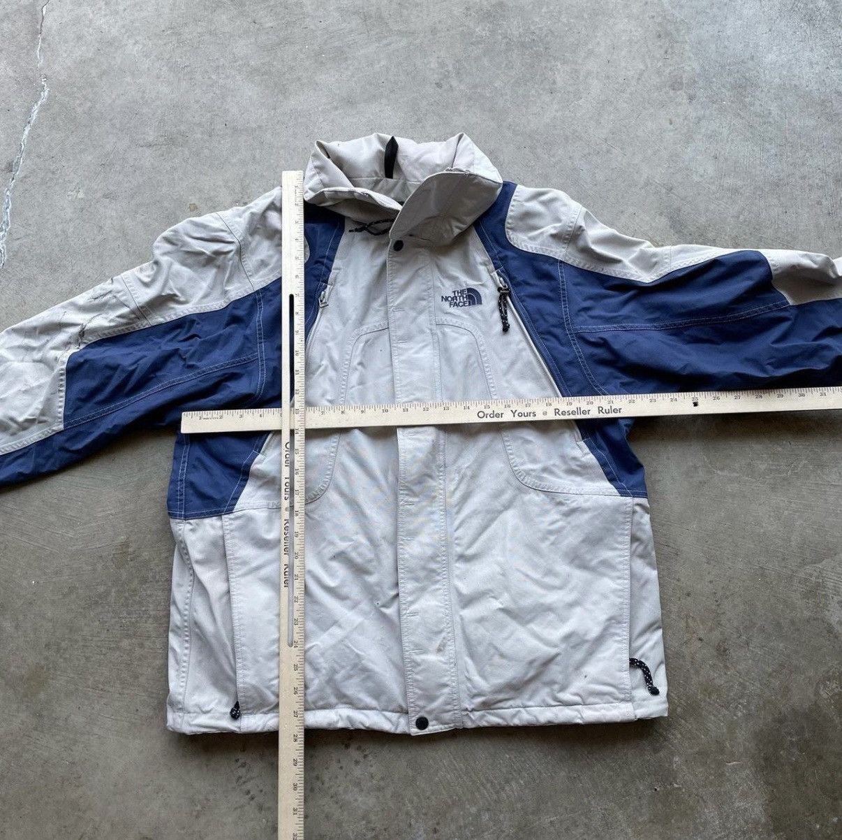The North Face the north face nylon grey & blue mens jacket/windbreaker Size US M / EU 48-50 / 2 - 5 Thumbnail