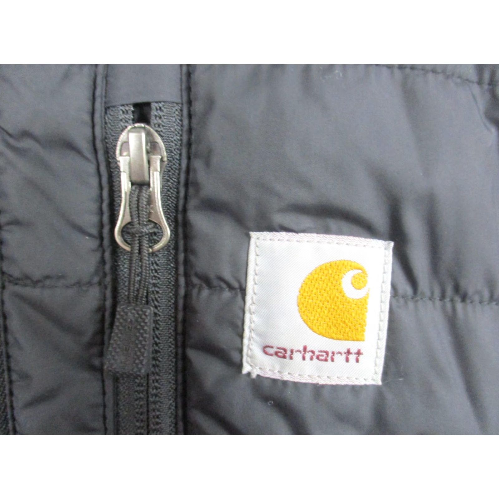 Carhartt Carhartt Jacket Mens M Black Quilted Puffer Penske Logo 102208 001 Size US M / EU 48-50 / 2 - 2 Thumbnail