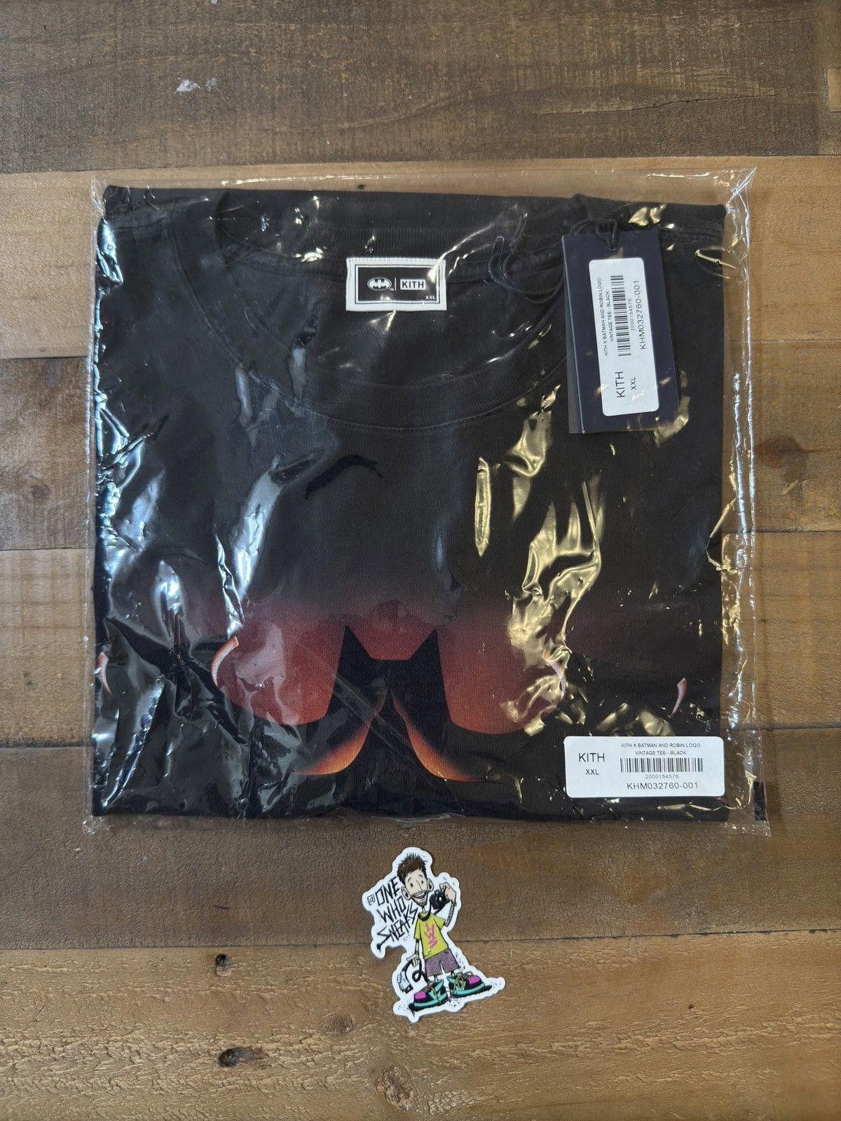 Kith Kith x Batman & Robin Logo Vintage Tee Size XXL Size US XXL / EU 58 / 5 - 9 Thumbnail