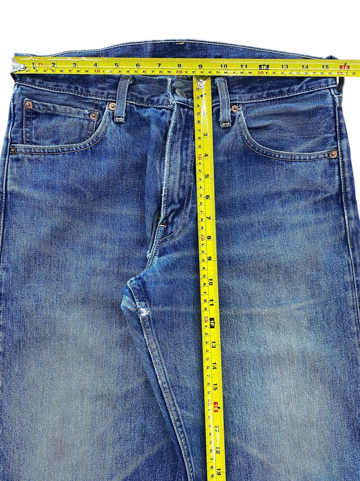 Levi's Levi's 501 jeans Faded High-waisted Style Straight Leg Jeans Size US 31 - 6 Thumbnail