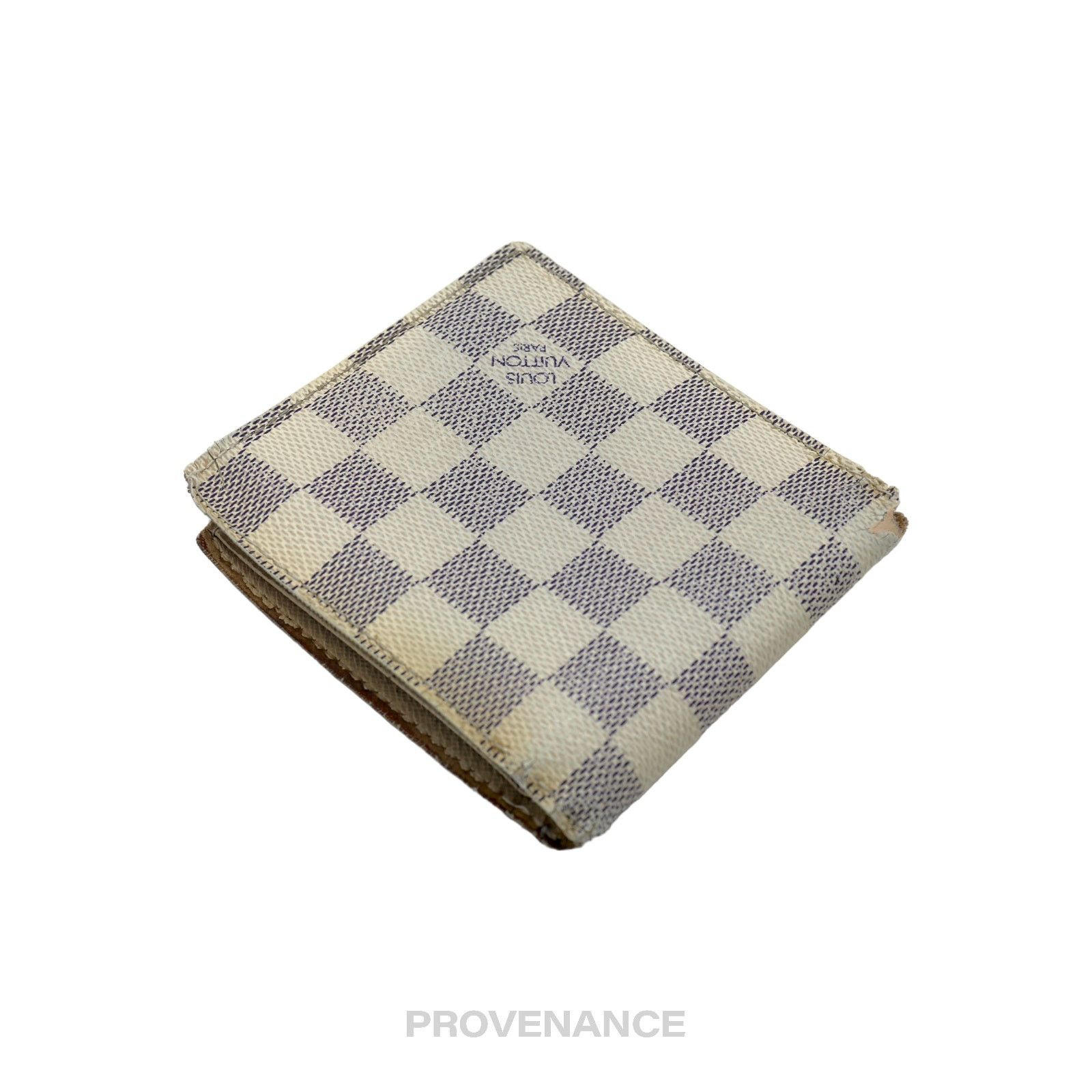 Louis Vuitton 🔴 Louis Vuitton Marco Wallet - Damier Azur Size ONE SIZE - 4 Thumbnail