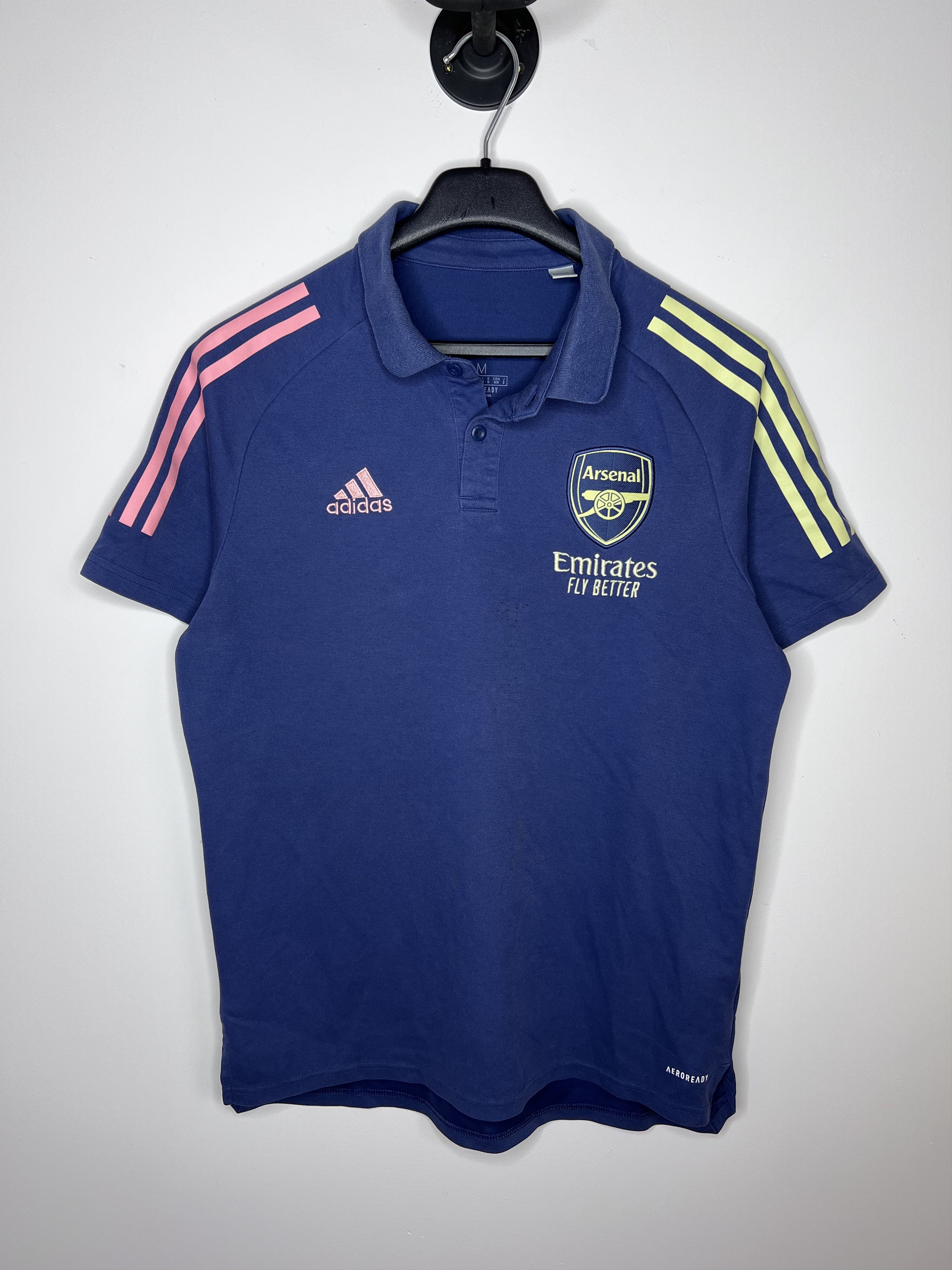 Adidas ARSENAL 2020 HOME POLO SHIRT FOOTBALL SOCCER ADIDAS SIZE M Size US M / EU 48-50 / 2 - 1 Thumbnail