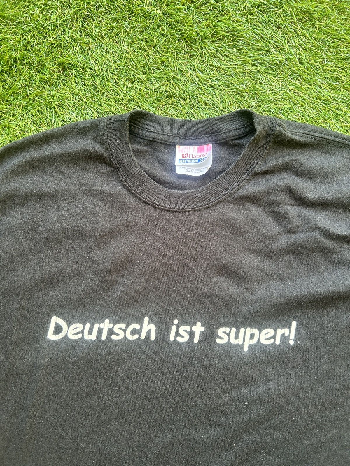 Vintage Vintage 90’s German T Shirt Size US L / EU 52-54 / 3 - 1 Thumbnail
