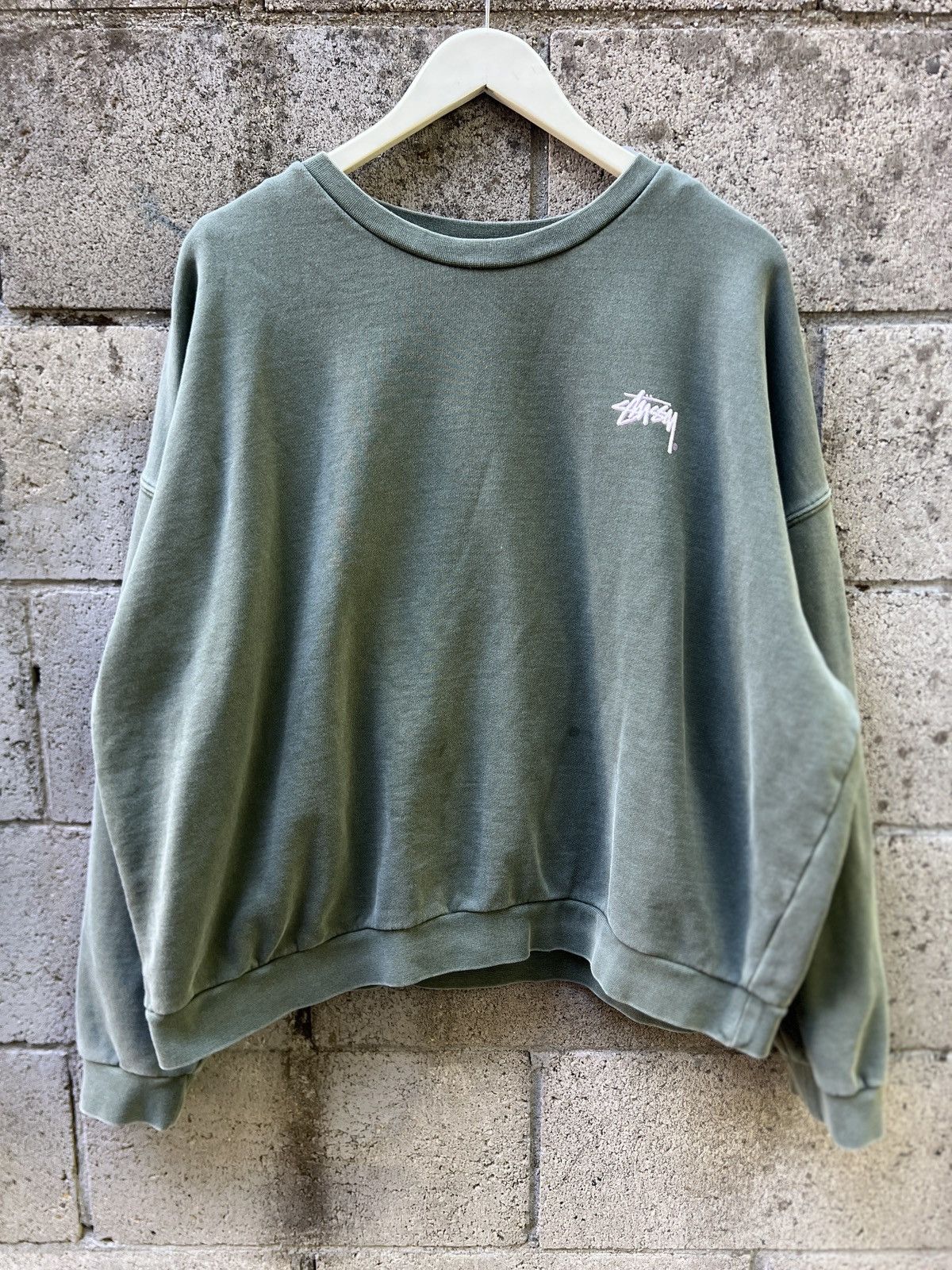 Stussy 00’s Boxy Stussy Australia Sweatshirt Size US L / EU 52-54 / 3 - 2 Thumbnail