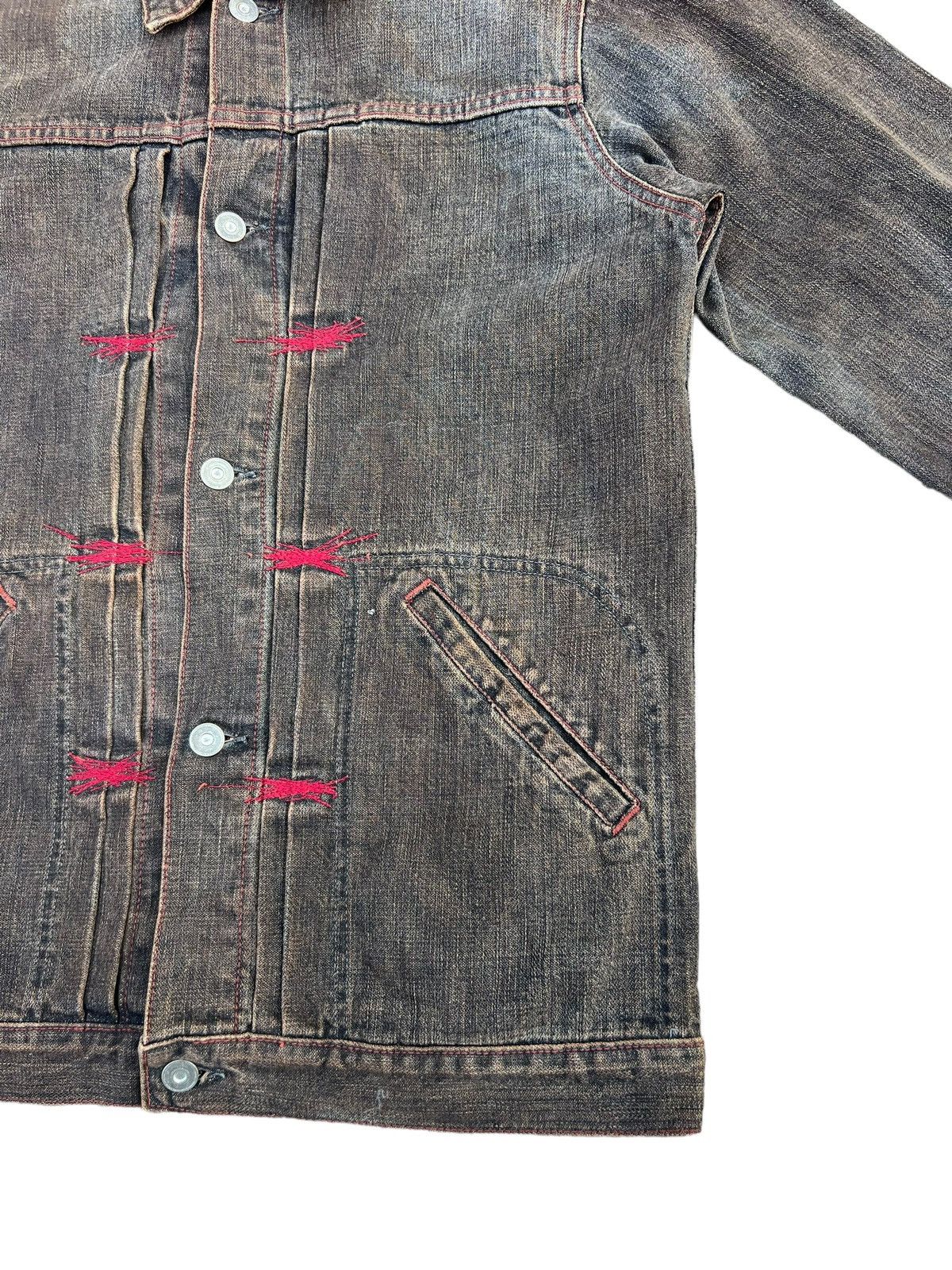 Johnbull Vintage 90s John Bull Japan Waxed Denim Jacket Size US M / EU 48-50 / 2 - 9 Thumbnail