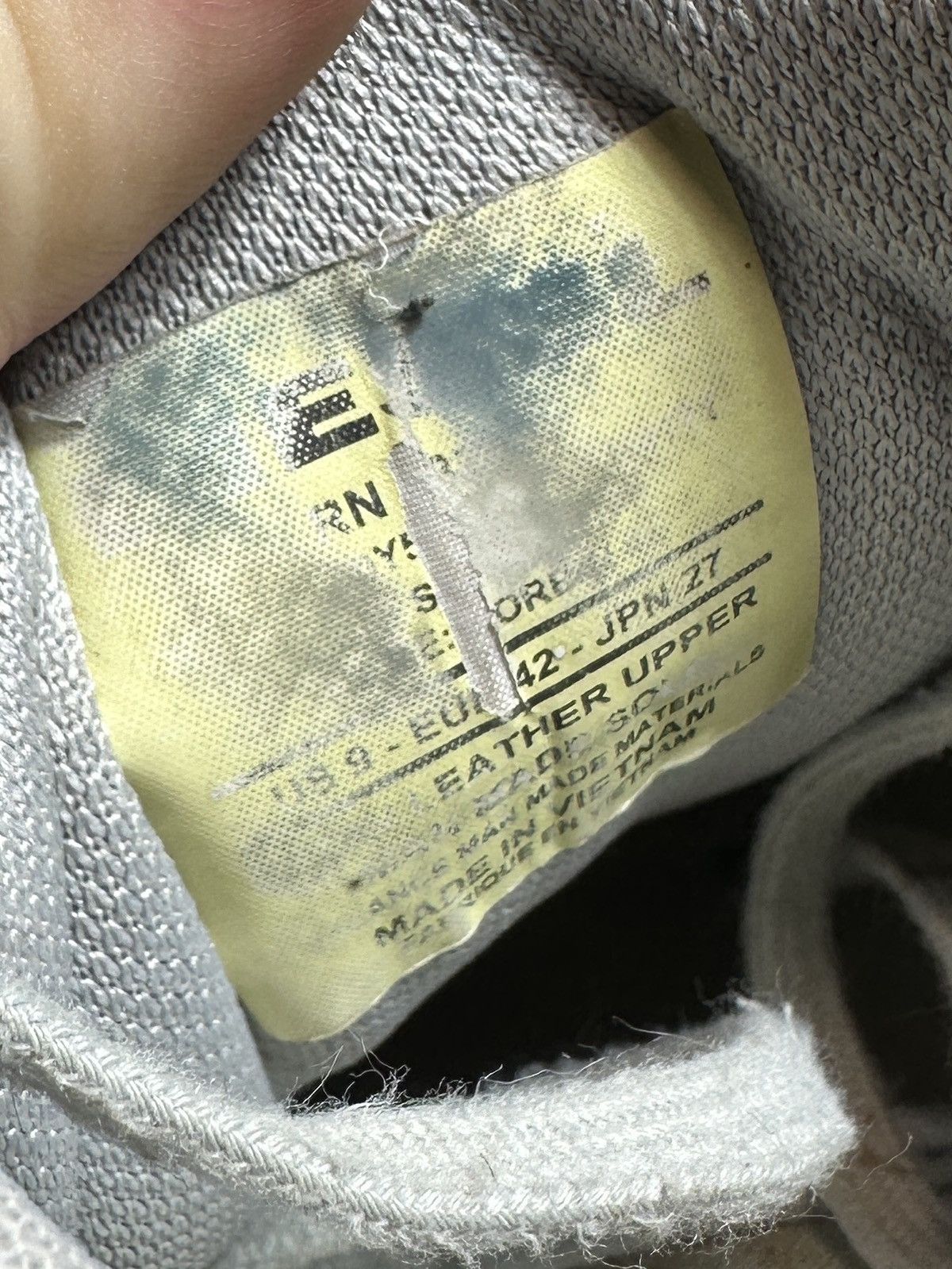 Diesel Y2K Vintage Diesel Leather Sneakers Avant Garde Style USA 9 Size US 9 / EU 42 - 7 Thumbnail