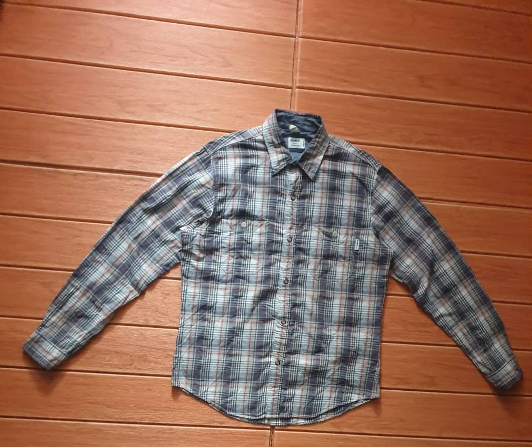 Japanese Brand 💥Oshkosh classic checkered chambray shirt Size US M / EU 48-50 / 2 - 5 Thumbnail