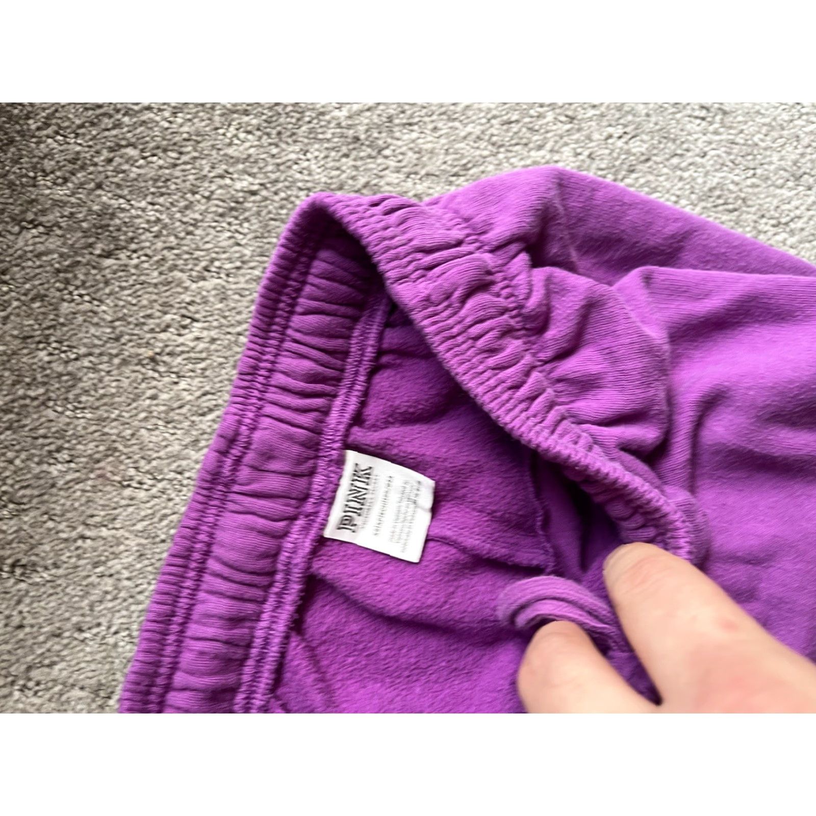Victoria's Secret Victoria's Secret PINK Sweatpants Women XS Purple Logo Jogger Casual Activewear Size 26" / US 2 / IT 38 - 5 Thumbnail