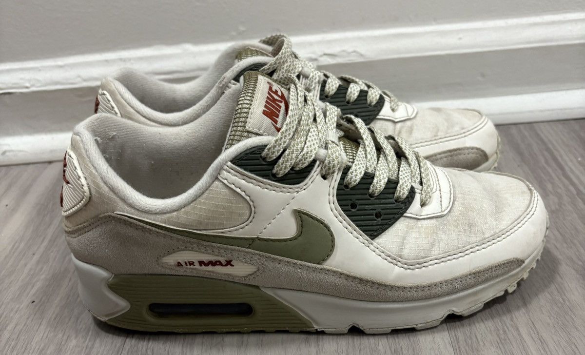 Nike Mens Size 7.5 - Nike Air Max 90 Phantom Neutral Olive Size US 7.5 / EU 40-41 - 1 Thumbnail