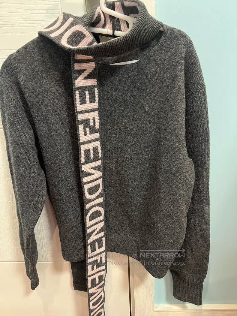 Fendi Fendi Cashmere and wool knitted sweater Size XS / US 0-2 / IT 36-38 - 3 Thumbnail