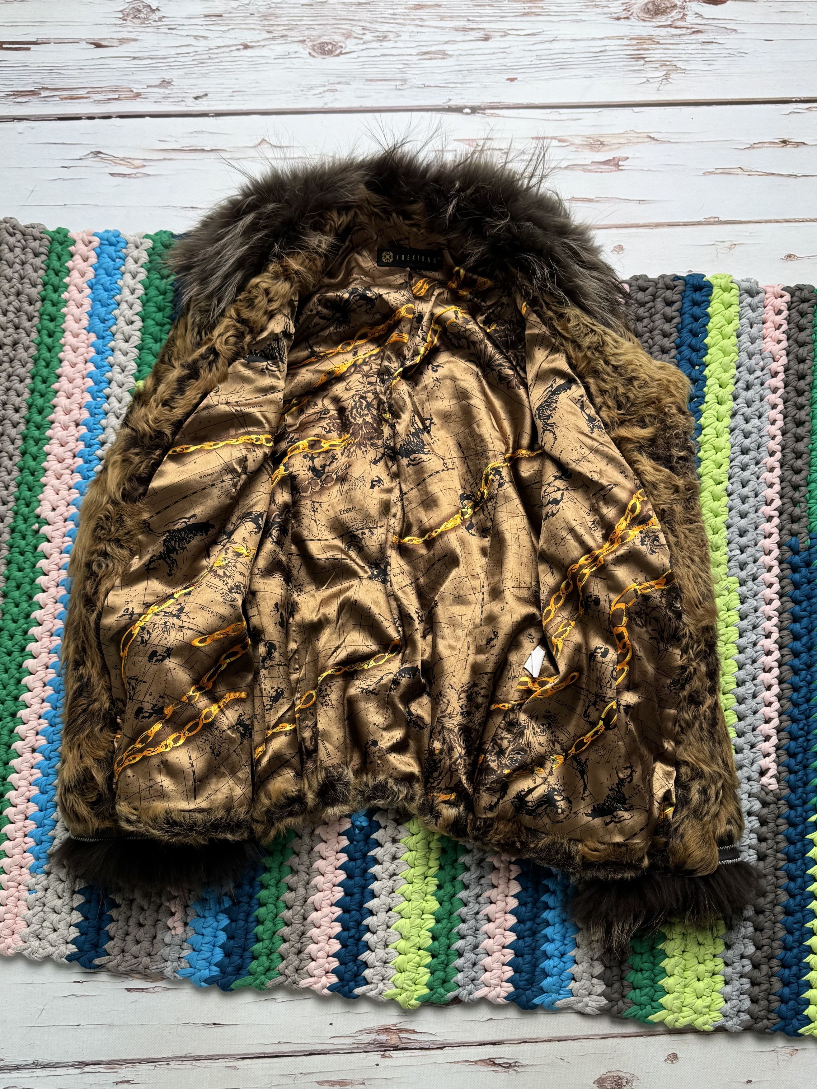 Japanese Brand Vintage Real Fur Jacket (D15) Size L / US 10 / IT 46 - 10 Thumbnail