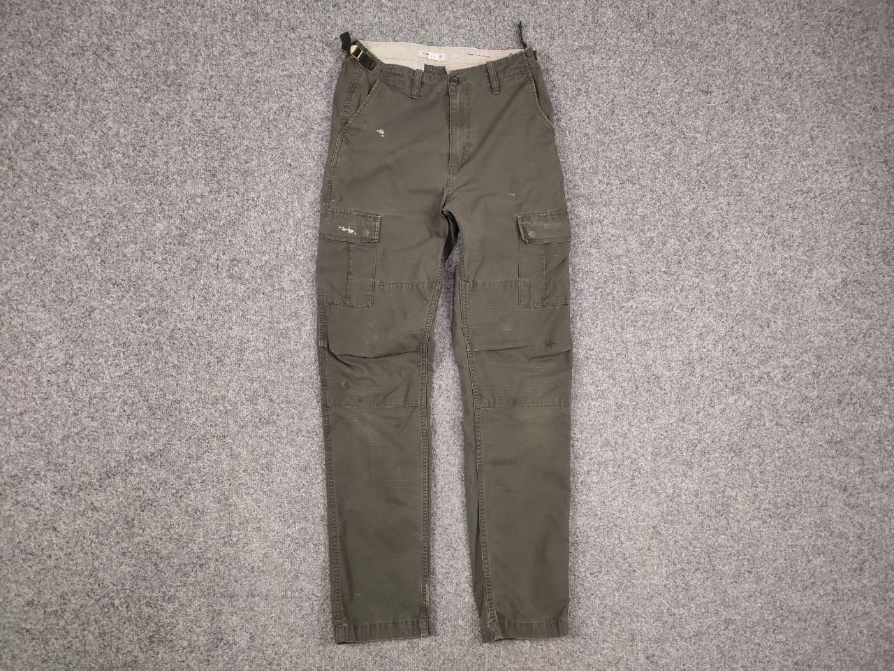 Carhartt Vintage 90's Carhartt Aventura Distressed Olive Cargo Pants Size US 28 / EU 44 - 8 Thumbnail