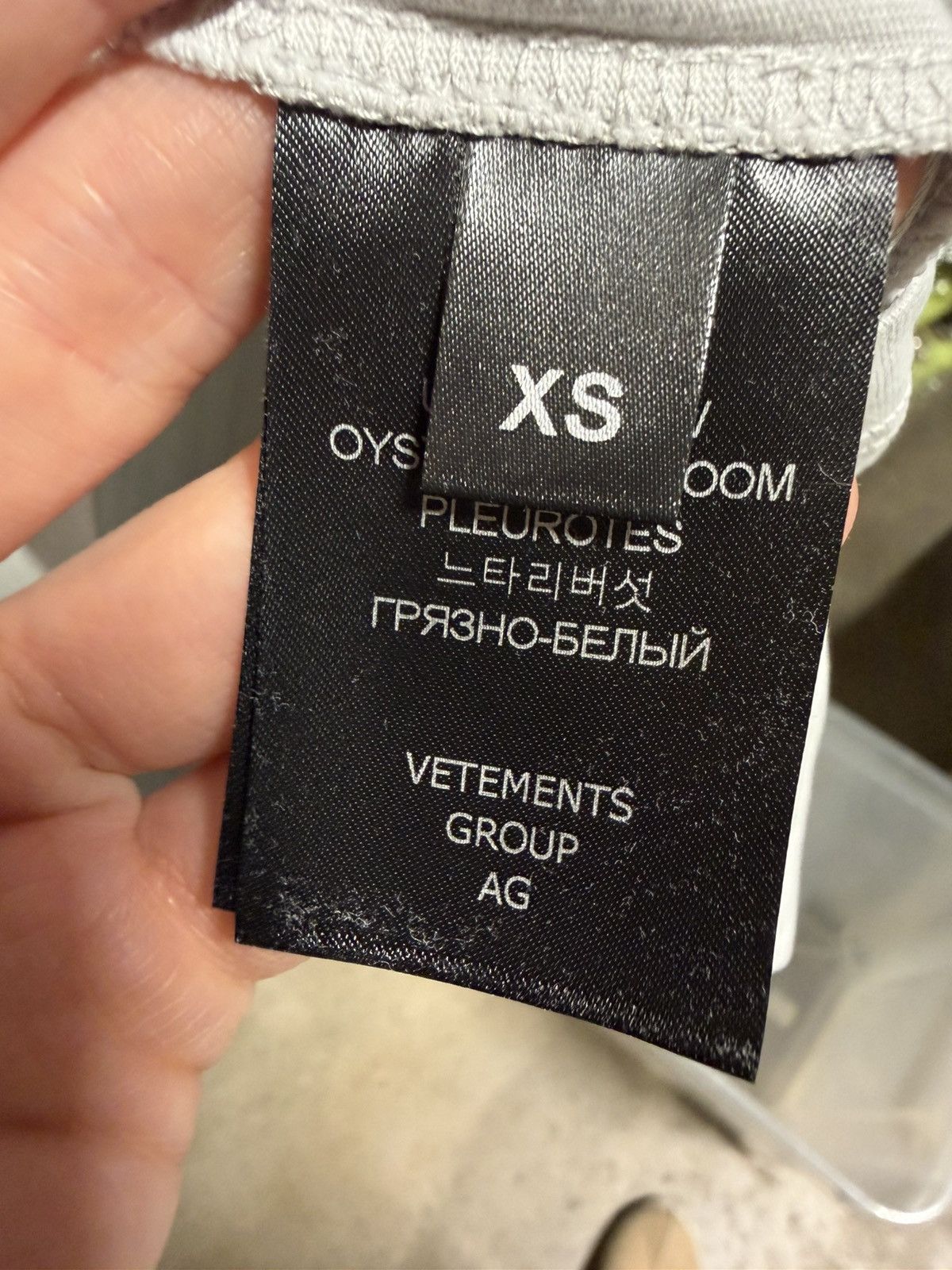 Vetements Vetements Im done Cash Bill Long Sleeve T-Shirt NEW 800$ Size US XS / EU 42 / 0 - 6 Thumbnail