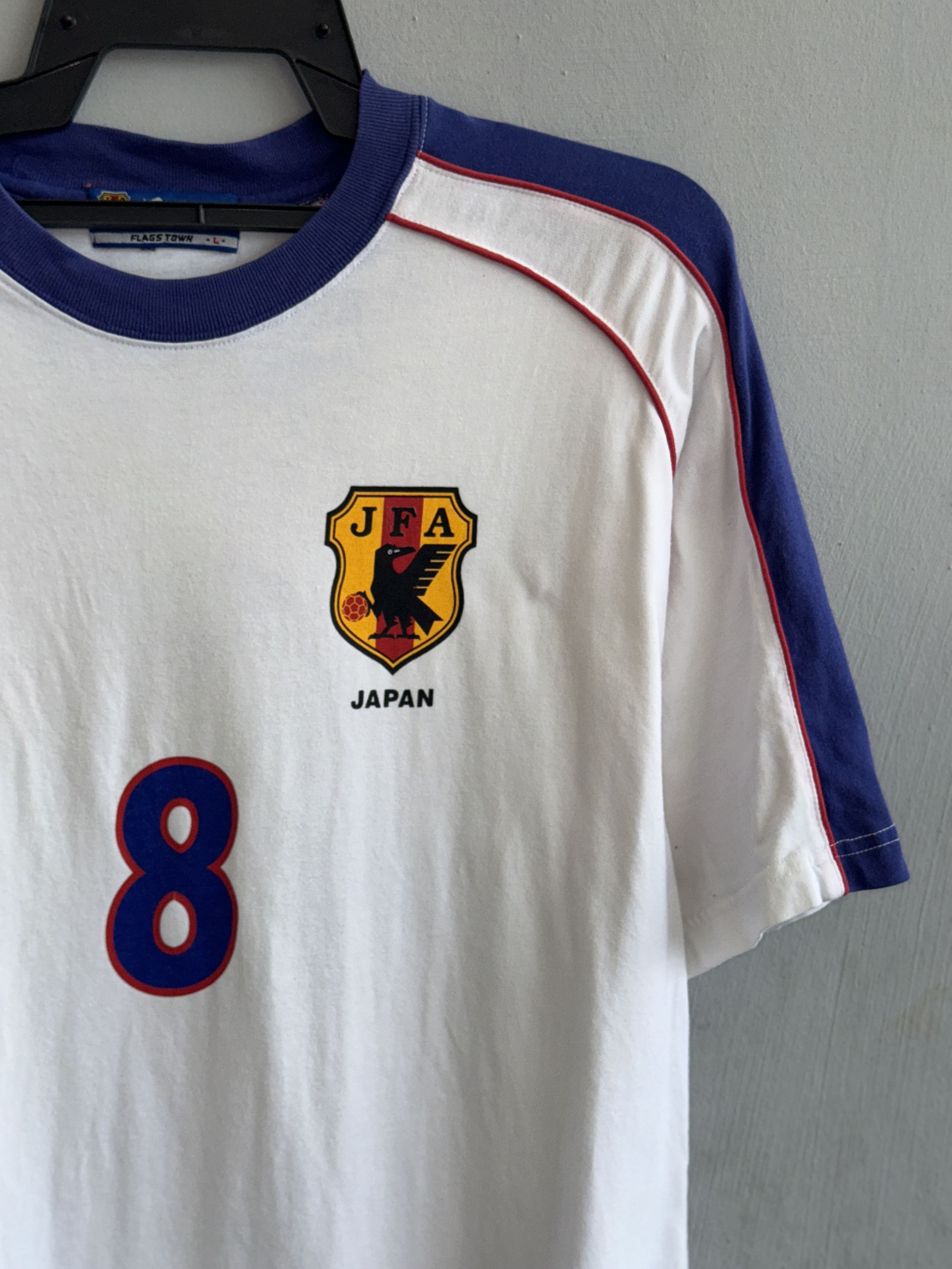 Vintage Vintage Soccer Football 1998 Japan Away T-Shirt. Size US L / EU 52-54 / 3 - 2 Thumbnail