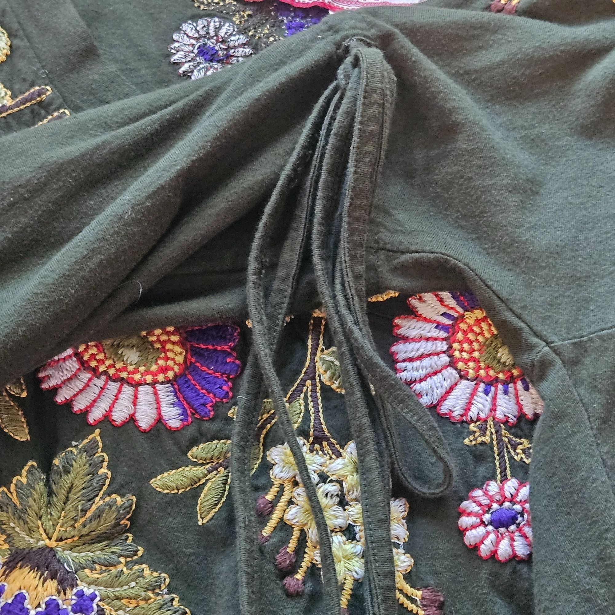 Johnny Was Johnny Was Women Embroidered Tunic Top S Folkcore Fall Whims Size S / US 4 / IT 40 - 7 Thumbnail