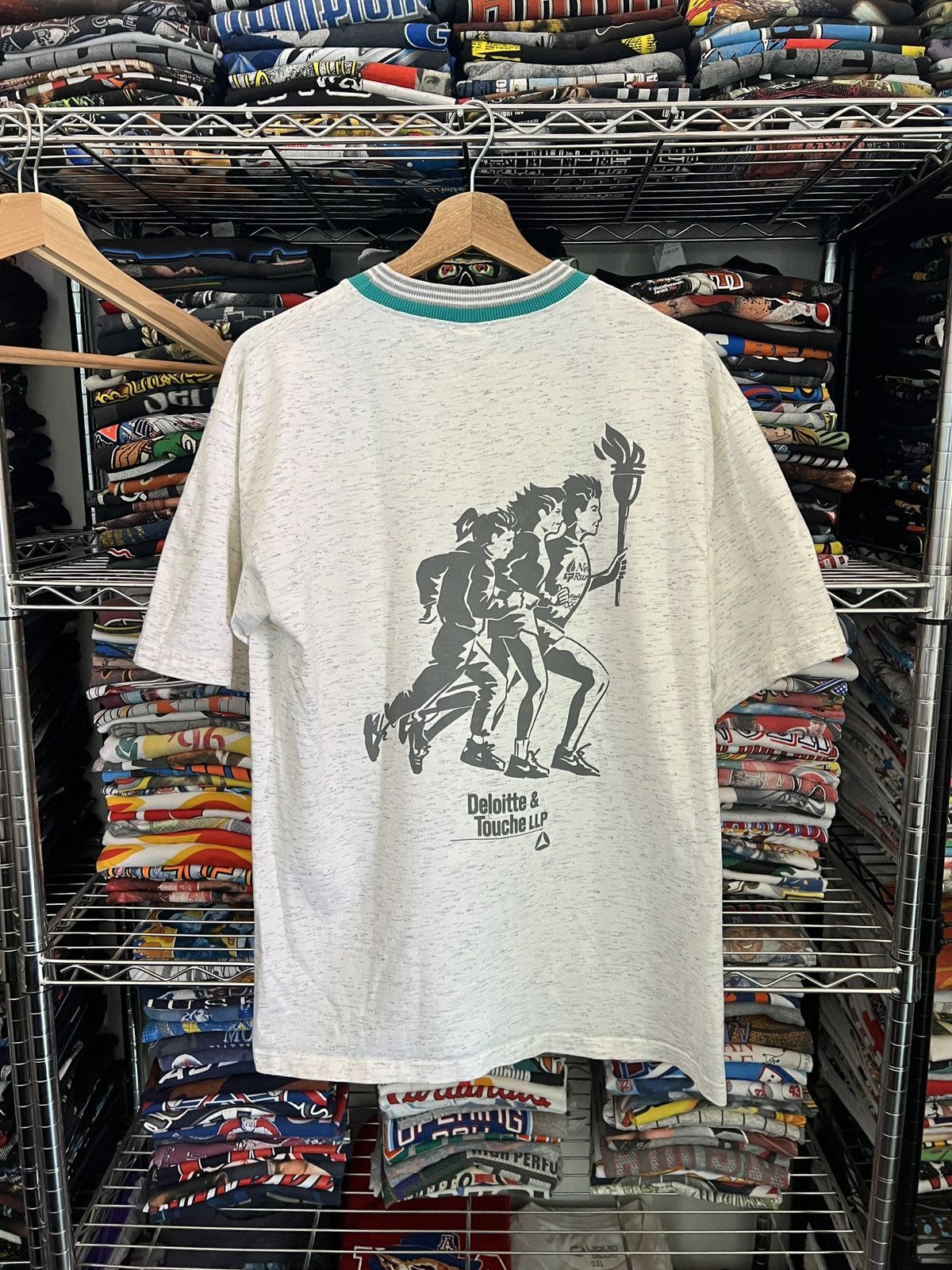 Swingster 1996 New York Run USA Olympics Tee Size US M / EU 48-50 / 2 - 2 Thumbnail