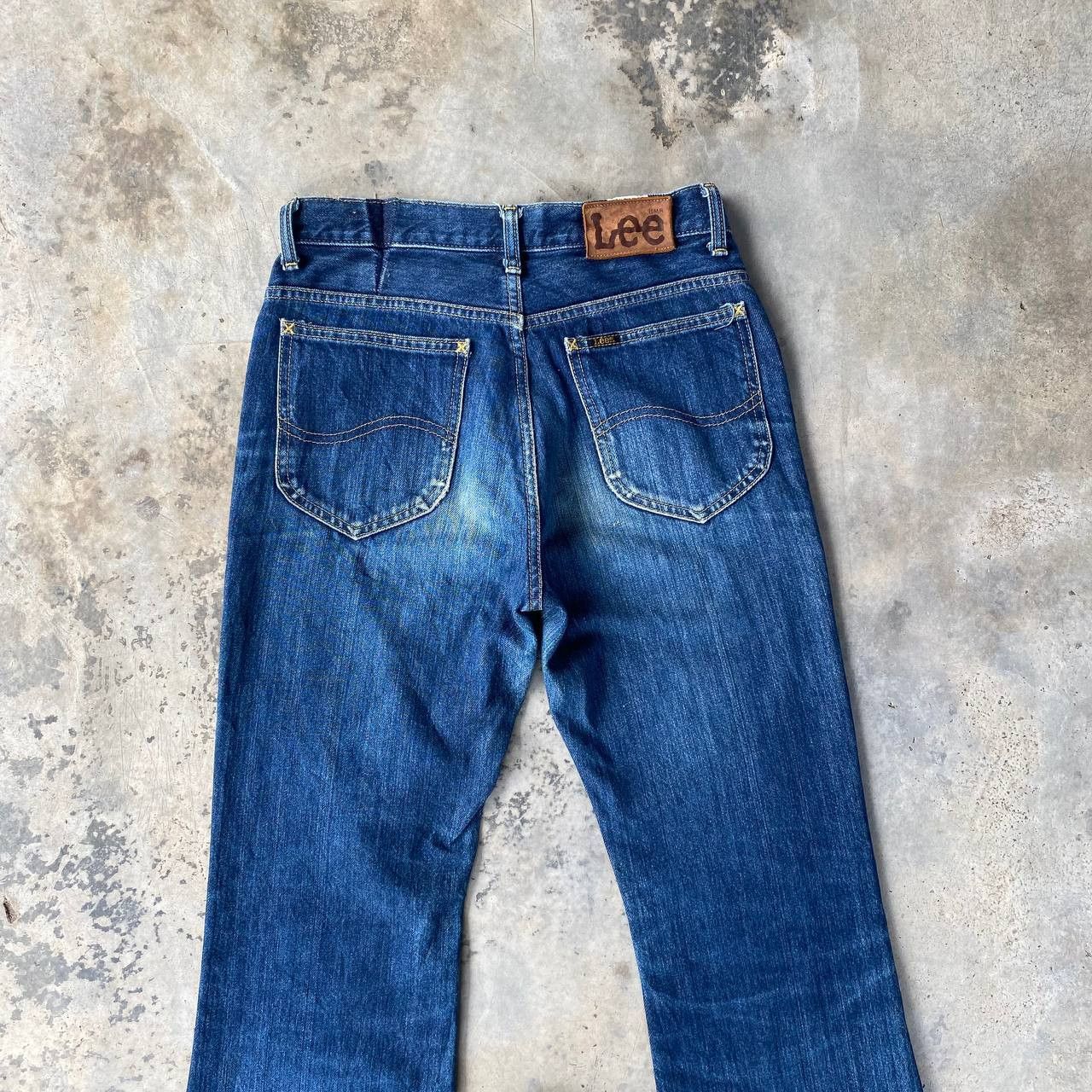 Lee × Vintage FLARED VINTAGE 90S LEE RIDERS BLUEWASH DENIM MADE IN JAPAN Size US 28 / EU 44 - 5 Thumbnail