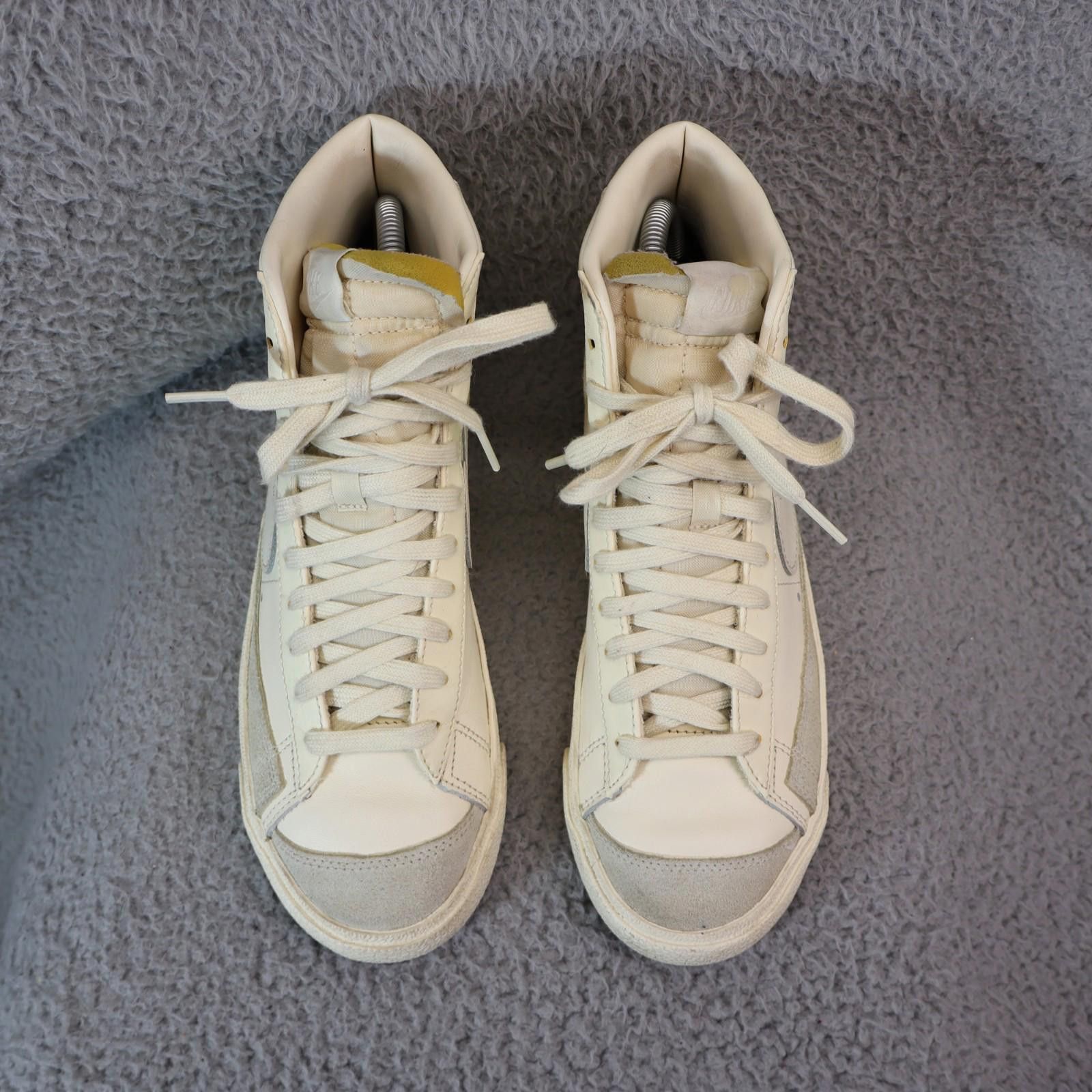 Nike Nike Blazer Mid '77 Womens 8.5 Off White Leather Shoes Size US 8.5 / IT 38.5 - 3 Thumbnail