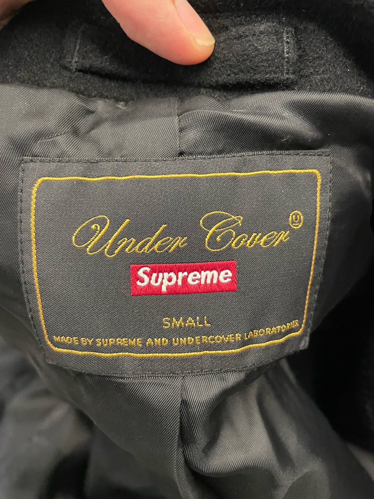 Supreme × Undercover Supreme x Undercover FW16 Wool Overcoat Size US S / EU 44-46 / 1 - 13 Thumbnail