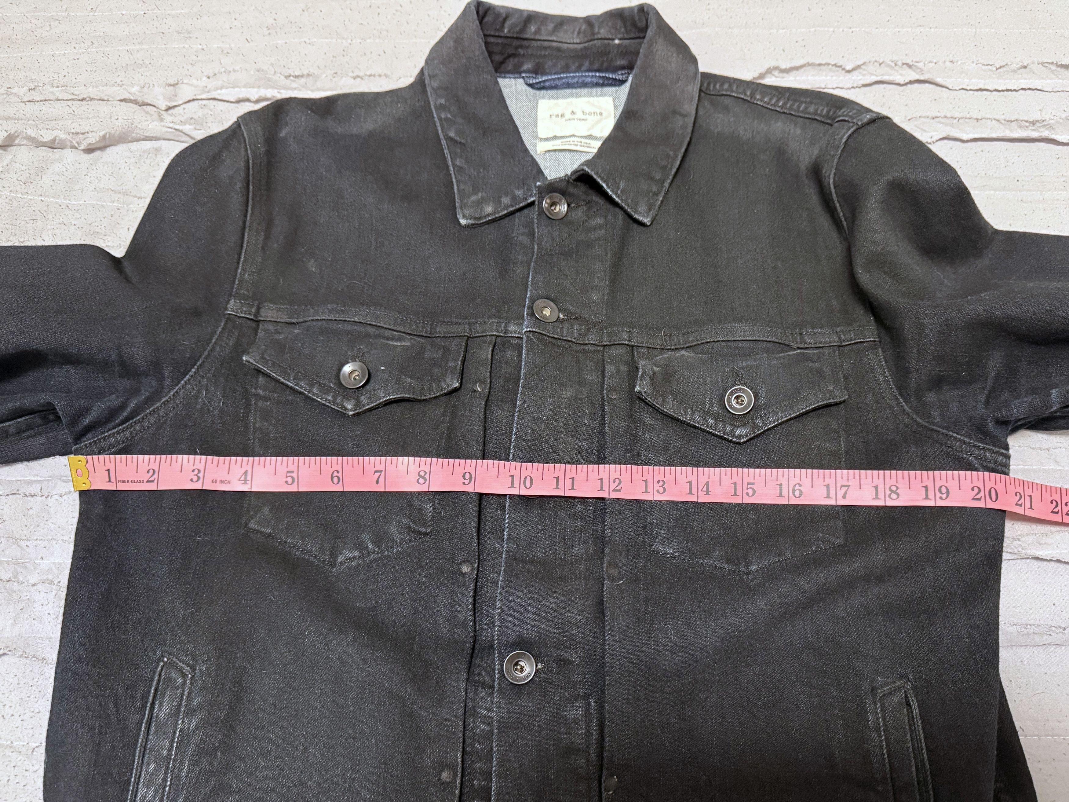 Rag & Bone Definitive Jean Jacket – Overdyed Indigo Size US M / EU 48-50 / 2 - 6 Thumbnail