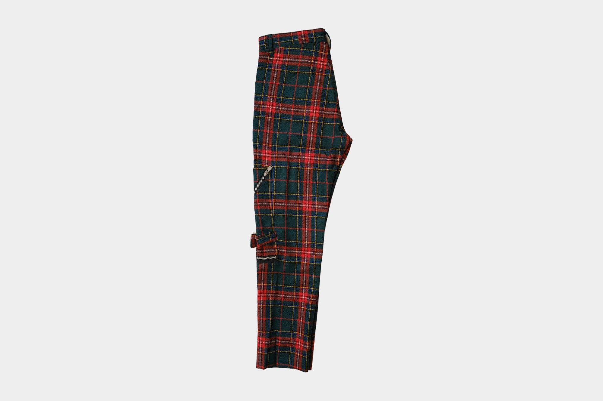 Undercover UNDERCOVER Zip design check pants from fall 2022 runway Size US 30 / EU 46 - 2 Thumbnail