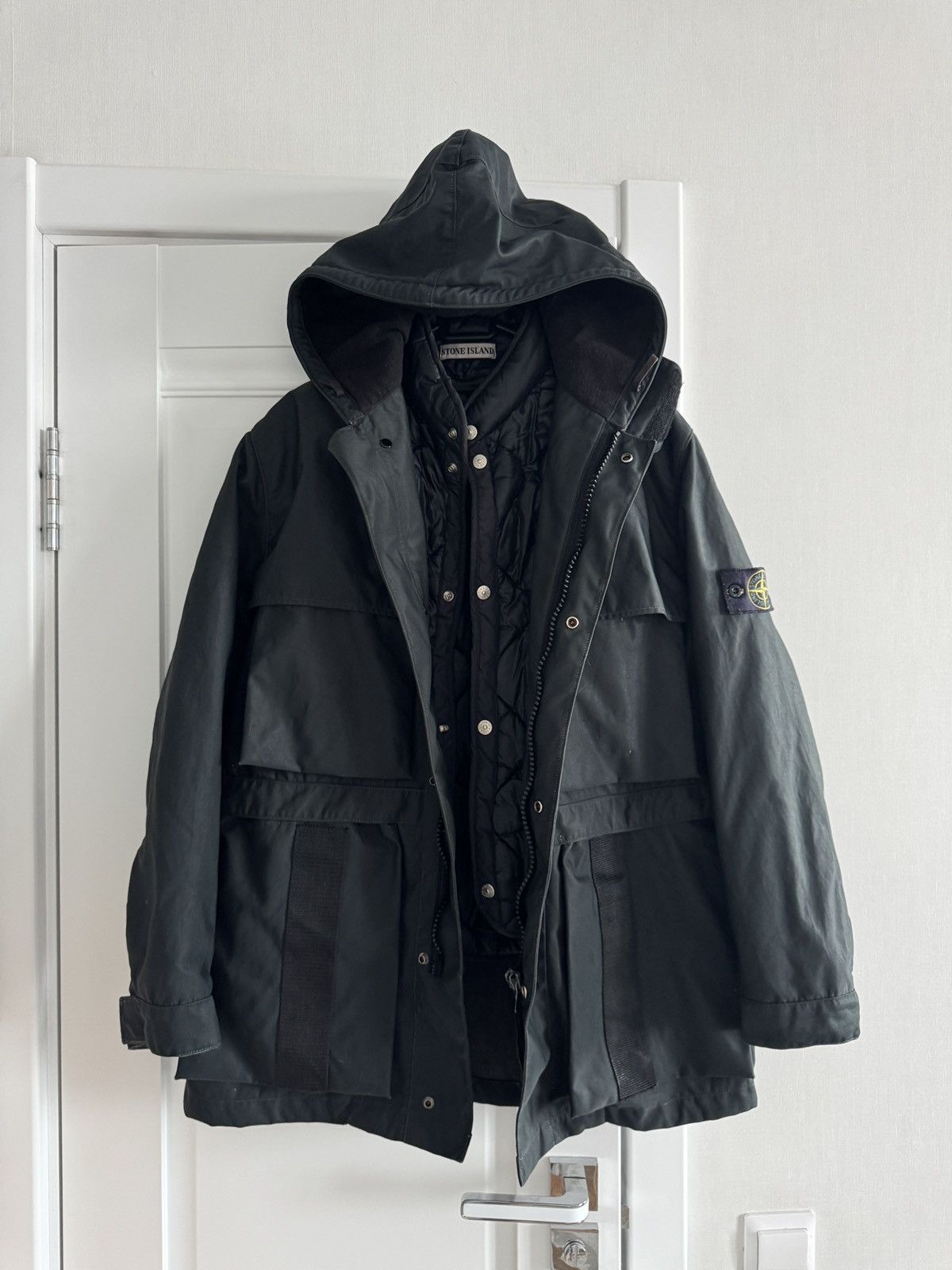 Stone Island Stone Island Nylan Multipocket Jacket 1999s Size US S / EU 44-46 / 1 - 1 Thumbnail