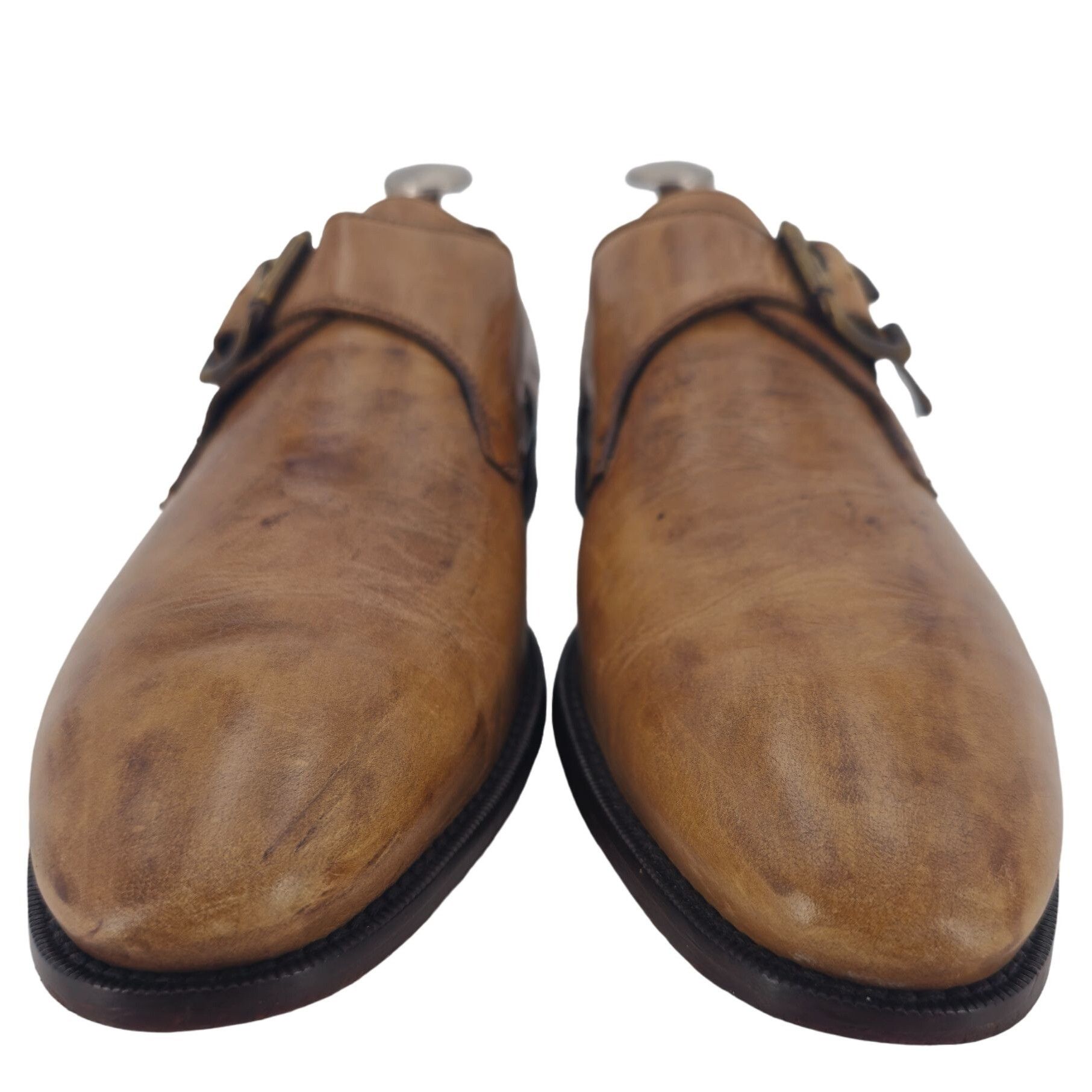 Mauri VINTAGE More by Mauri Italy Dress Shoes Mens 10 Patina Brown Size US 10 / EU 43 - 8 Thumbnail