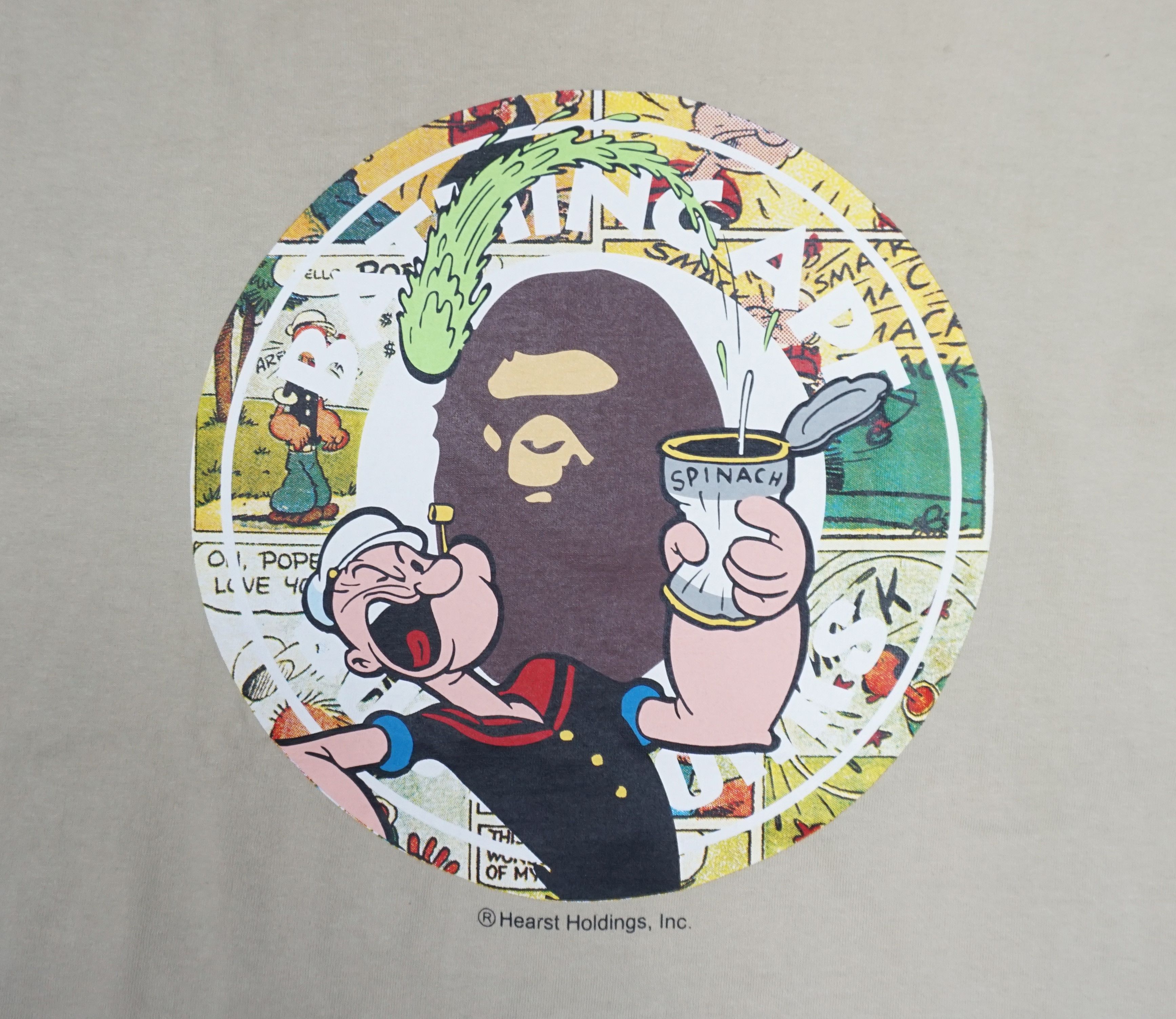 Bape Bape x Popeye T-shirt Size US L / EU 52-54 / 3 - 2 Thumbnail