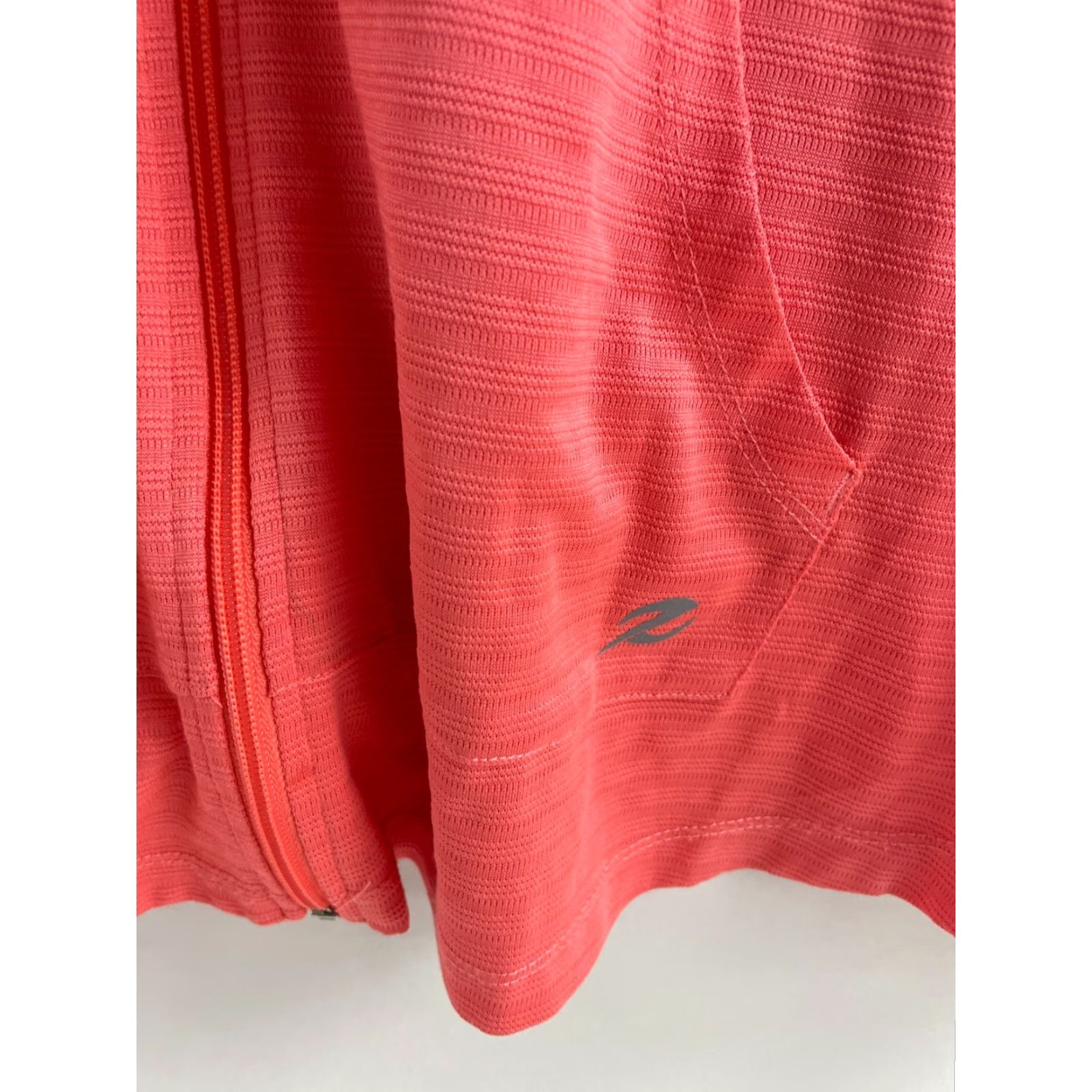 Vintage Energy Zone Hoodie Women's Size L Pink Pullover Athleticwear Full Zip Drawstring Size L / US 10 / IT 46 - 4 Thumbnail