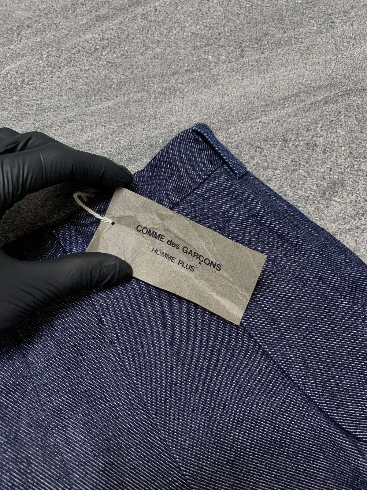 Comme des Garcons Homme FREE TAX! BNWT 90s Indigo Denim Trousers - 30” Size US 30 / EU 46 - 4 Thumbnail