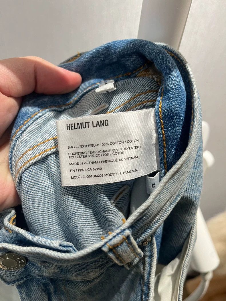 Helmut Lang Helmut Lang size 32SS24 Light Blue Loose Relaxed Zip Denim Size US 32 / EU 48 - 6 Thumbnail