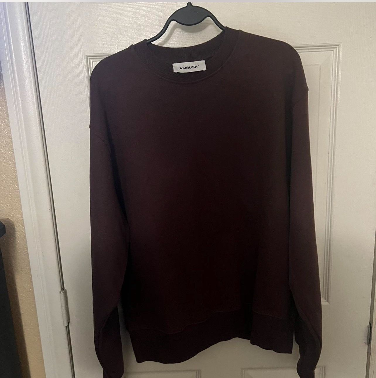 Ambush Design Brown crew neck sweatshirt Size US S / EU 44-46 / 1 - 1 Thumbnail