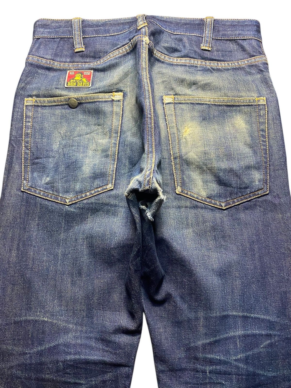 Ben Davis Vintage Ben Davis Denim Jeans Straight Fit Size US 30 / EU 46 - 4 Thumbnail