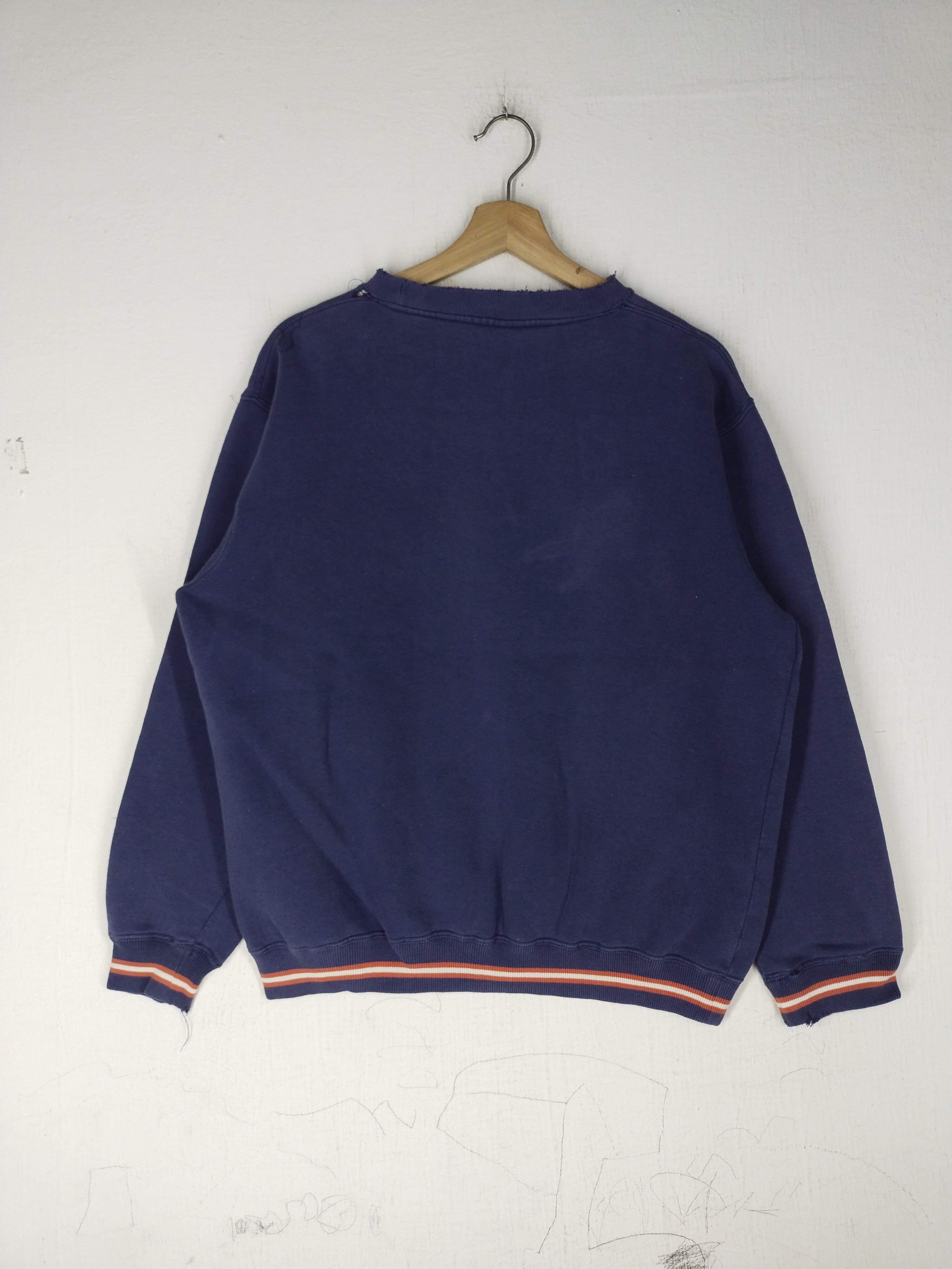Stussy × Vintage Vintage 90's Stussy Small Logo Embroidery Faded Sweatshirt Size US S / EU 44-46 / 1 - 8 Thumbnail