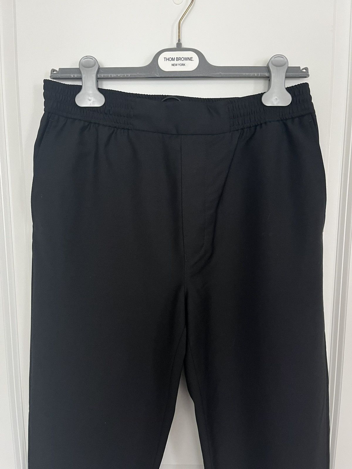 Acne Studios Acne Studios Black Wool Trousers Size US 29 - 2 Thumbnail