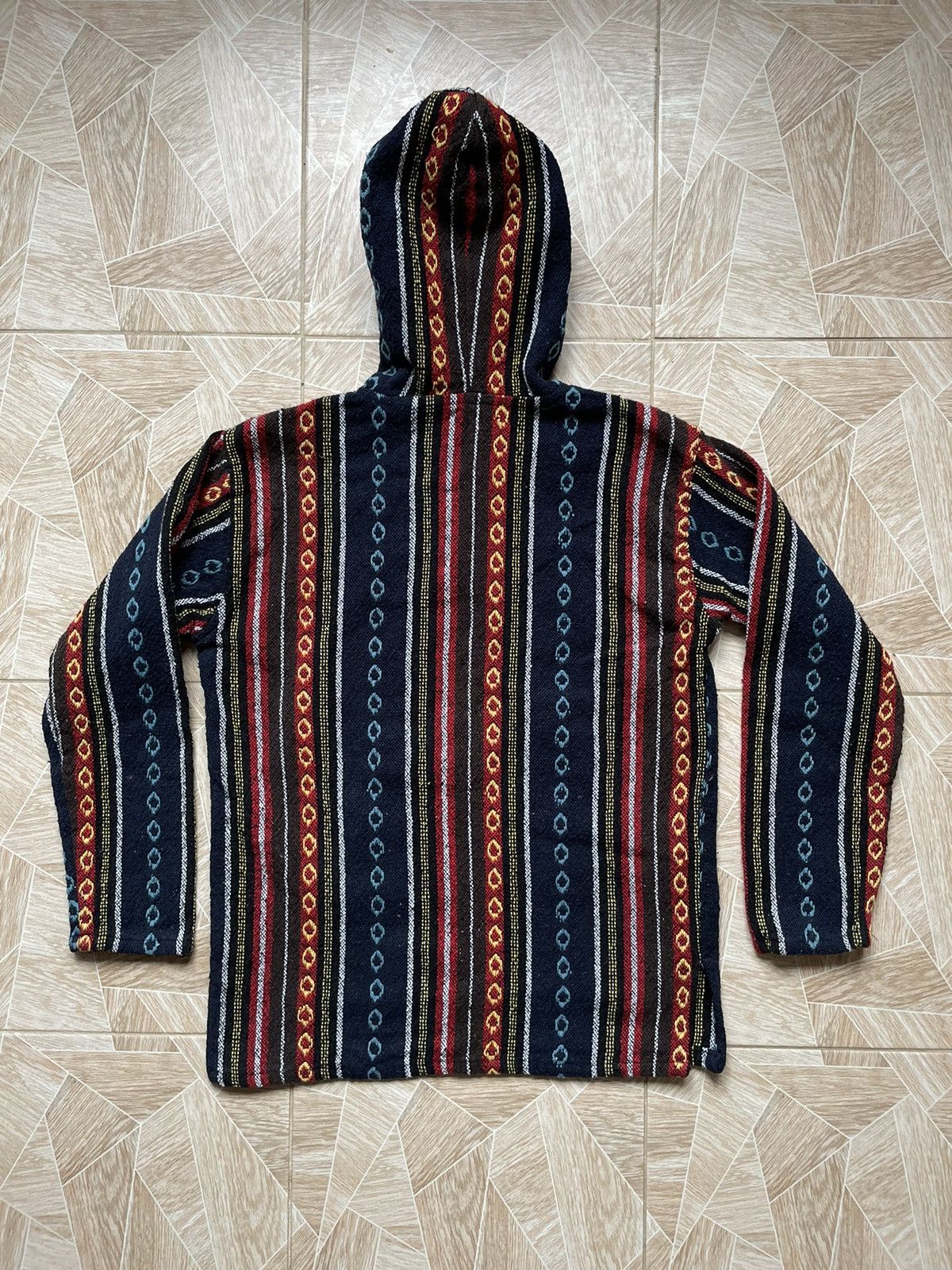 LSDworldpeace × Vintage Y2K Nepal Hoodie Vintage Coogi Style Kapital Avant Garde Size US M / EU 48-50 / 2 - 4 Thumbnail